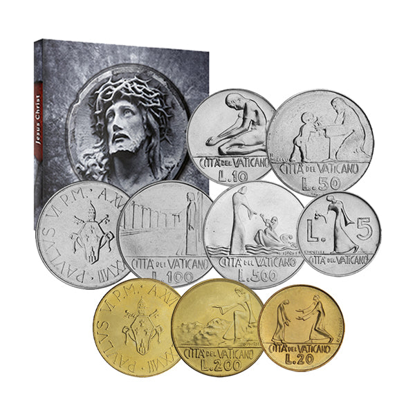 The life & parables of Jesus Vatican State issue coin set