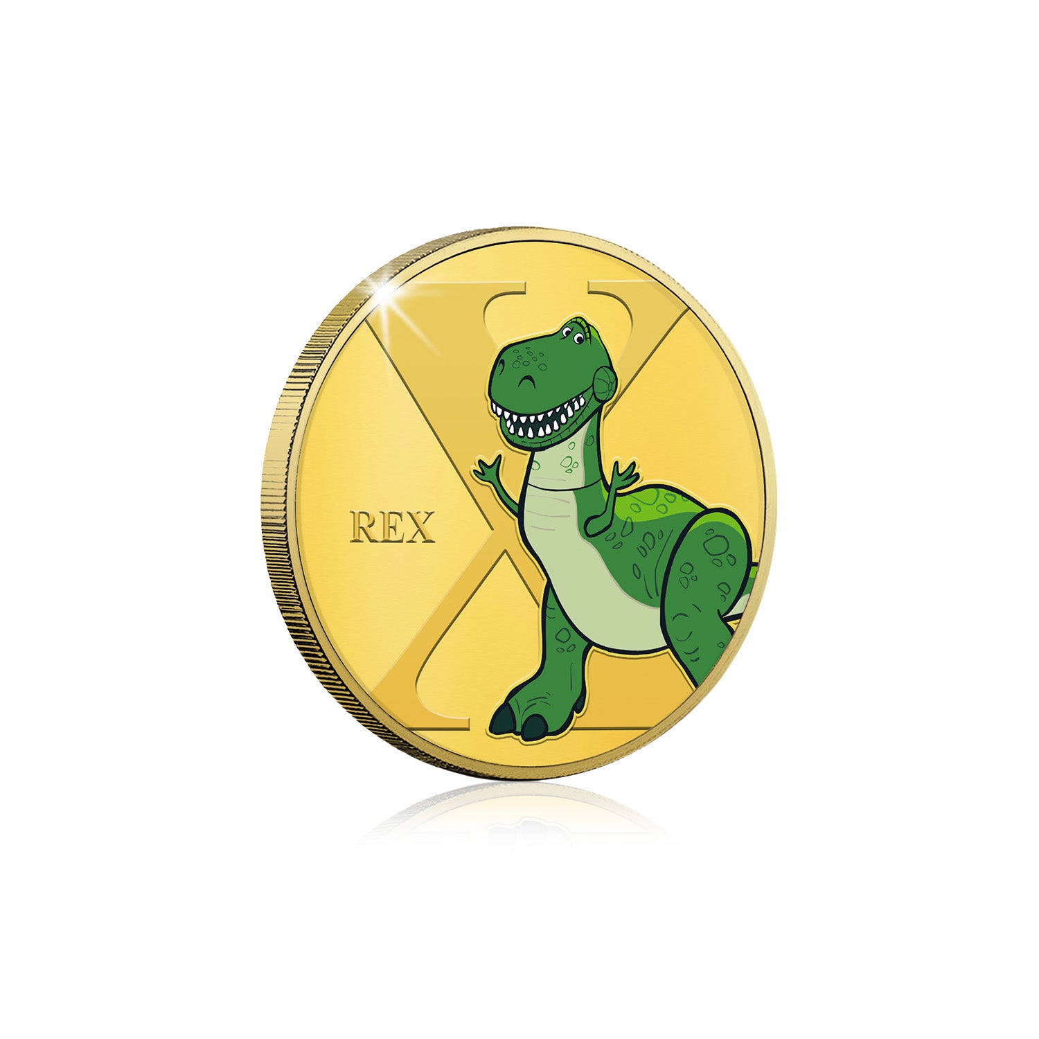 X Is For Rex Gold-Plated Full Colour Comm