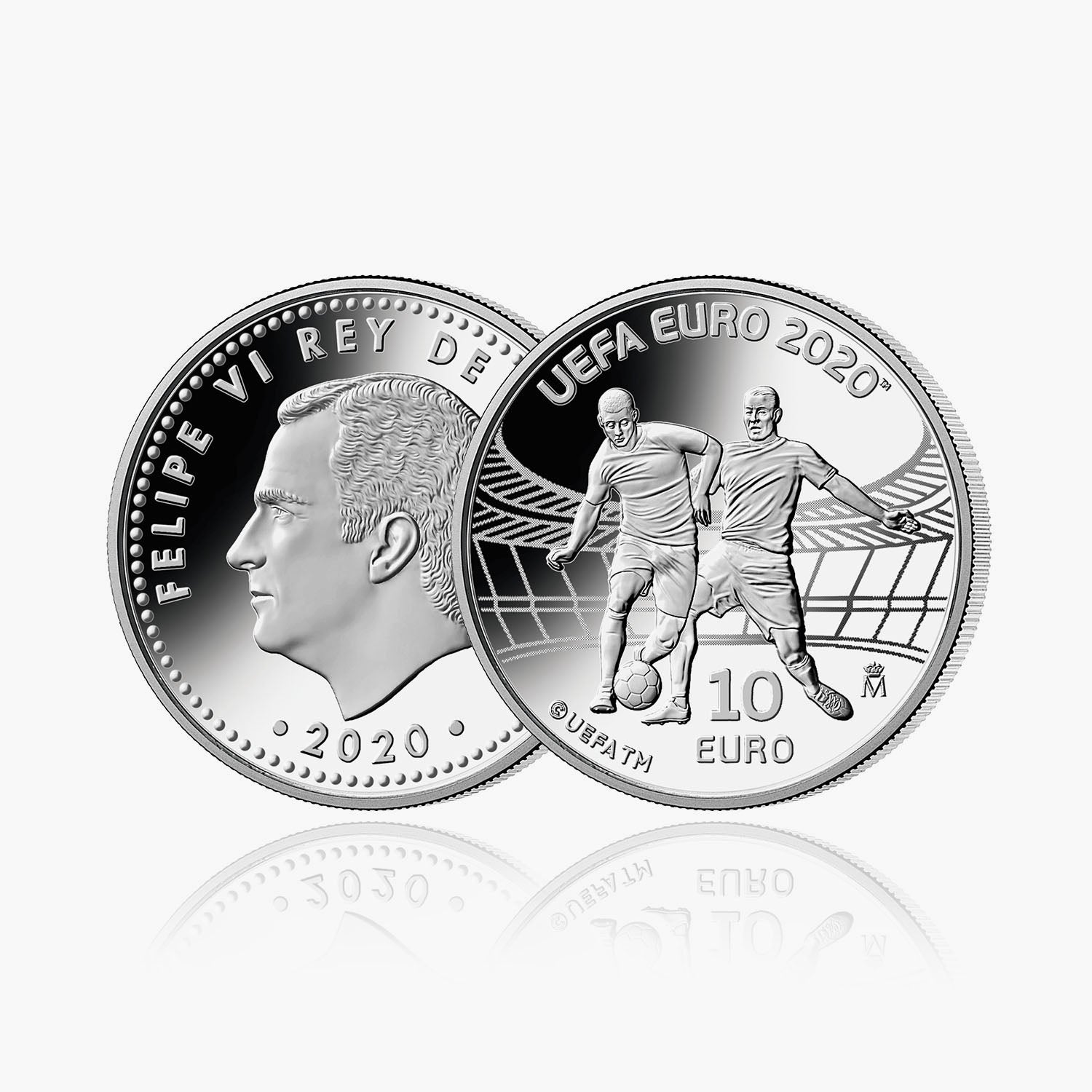 UEFA EURO 2020 記念銀貨 – スペイン
