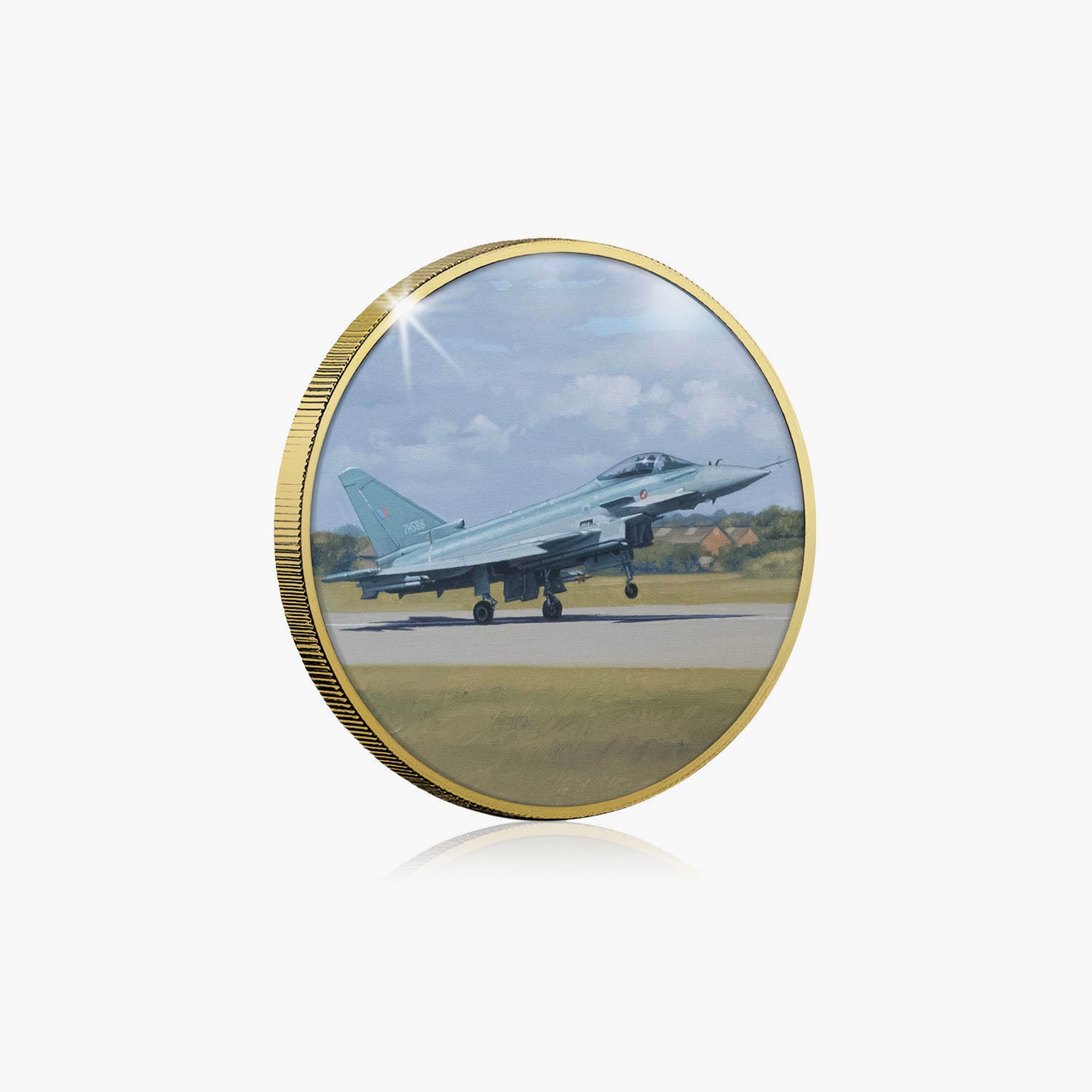 Ascent To The Skies Gold-Plated Commemorative
