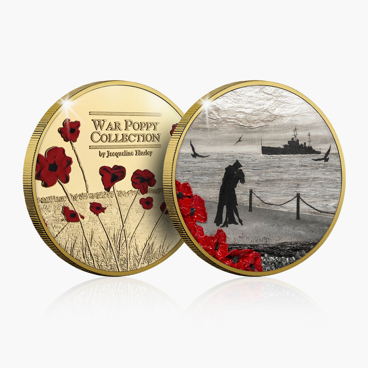 A Kiss to Last Forever Gold-Plated Commemorative