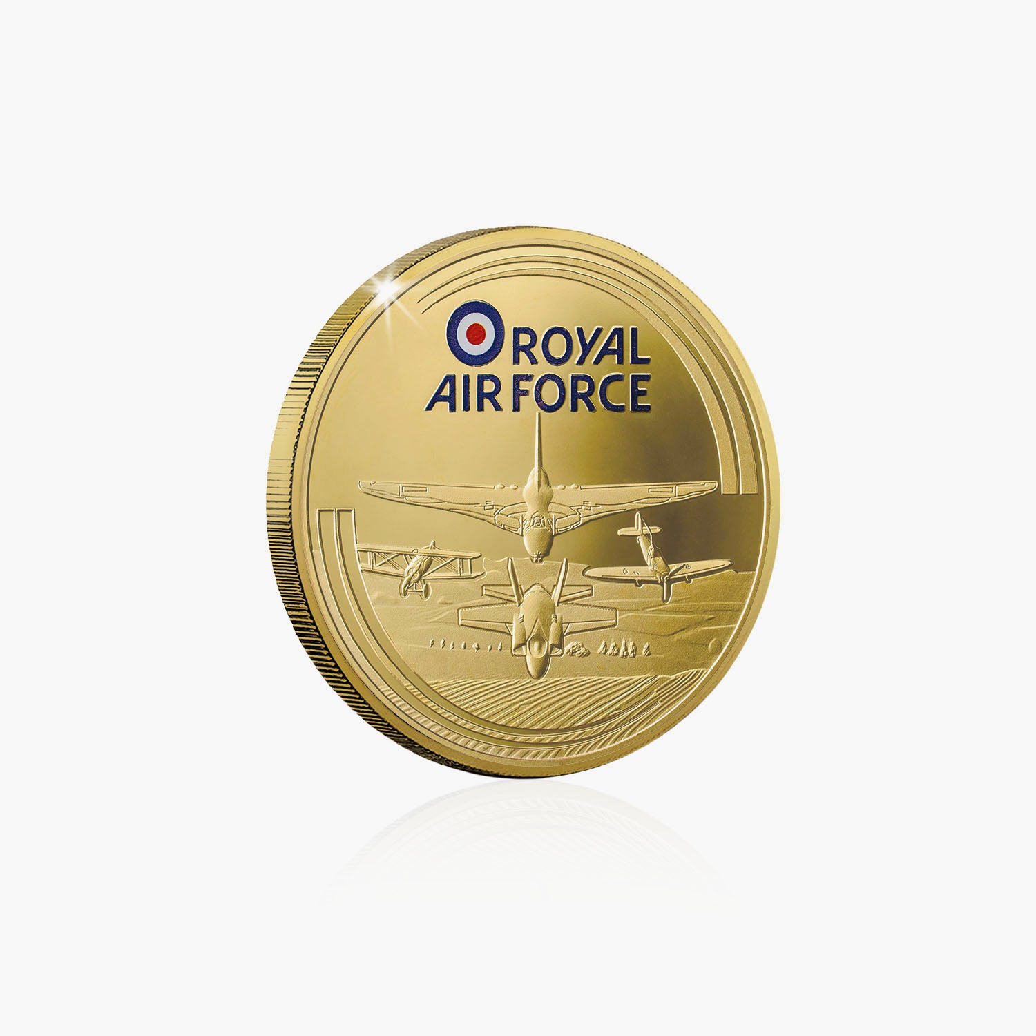 Ascent To The Skies Gold-Plated Commemorative