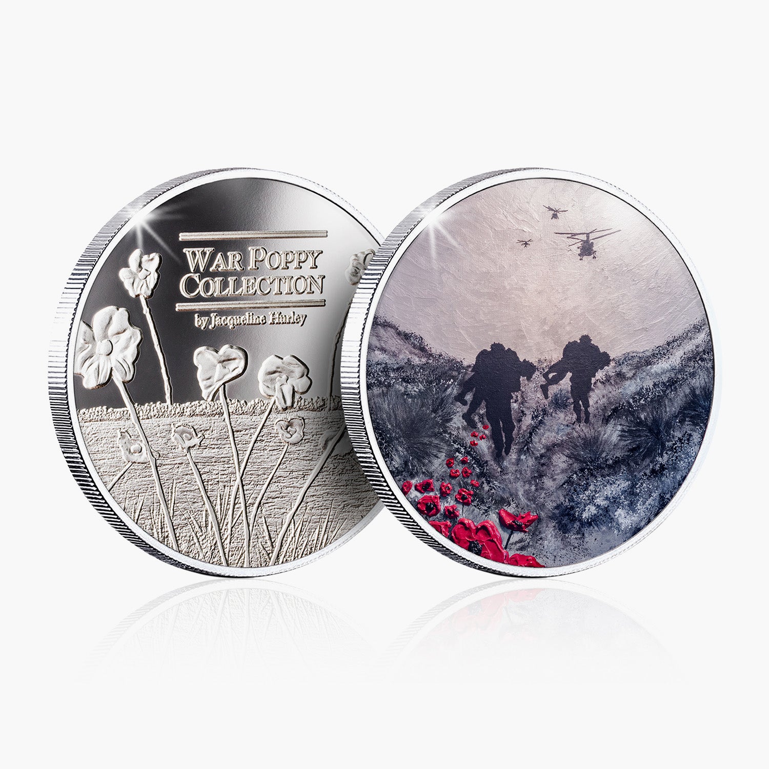 Brothers In Arms Silver-Plated Commemorative