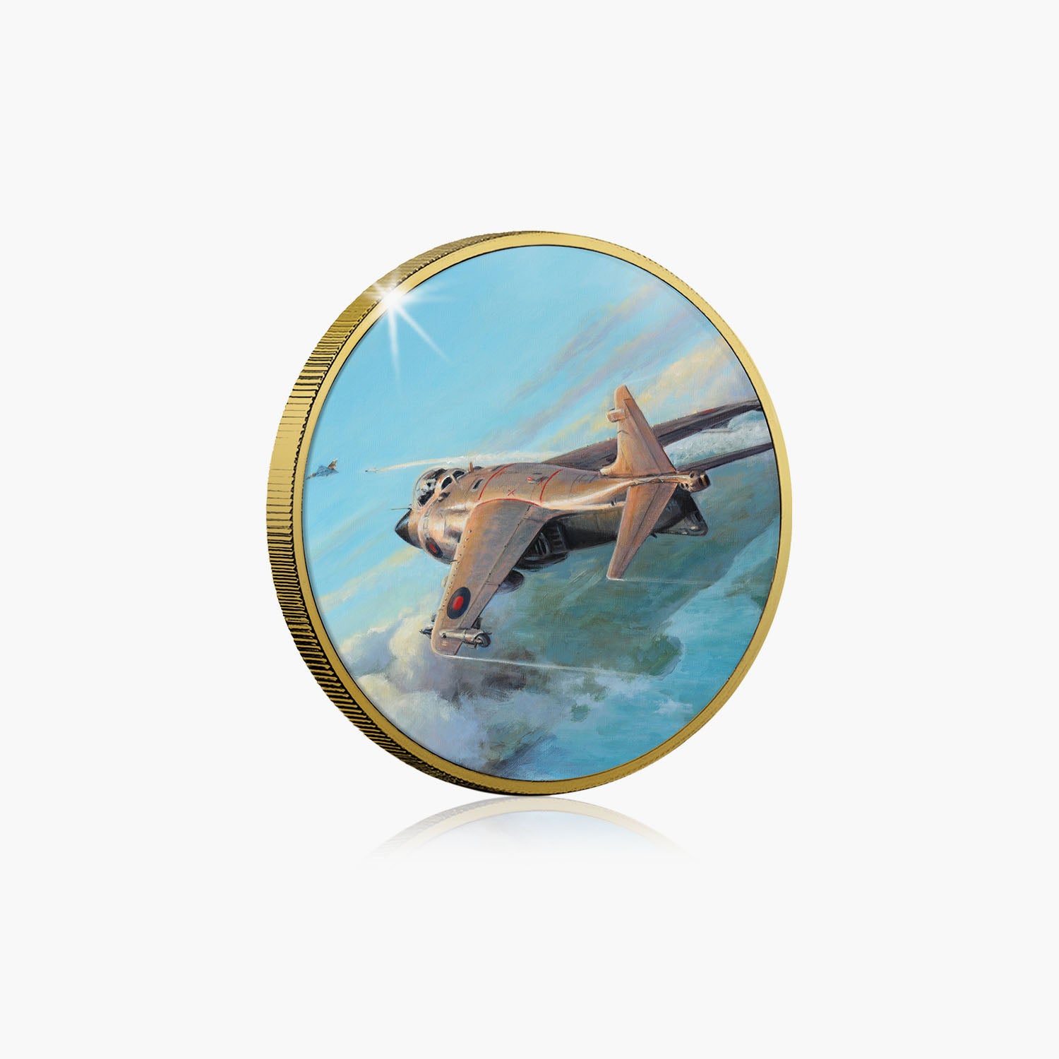 Combat Air Patrol Gold-Plated Commemorative