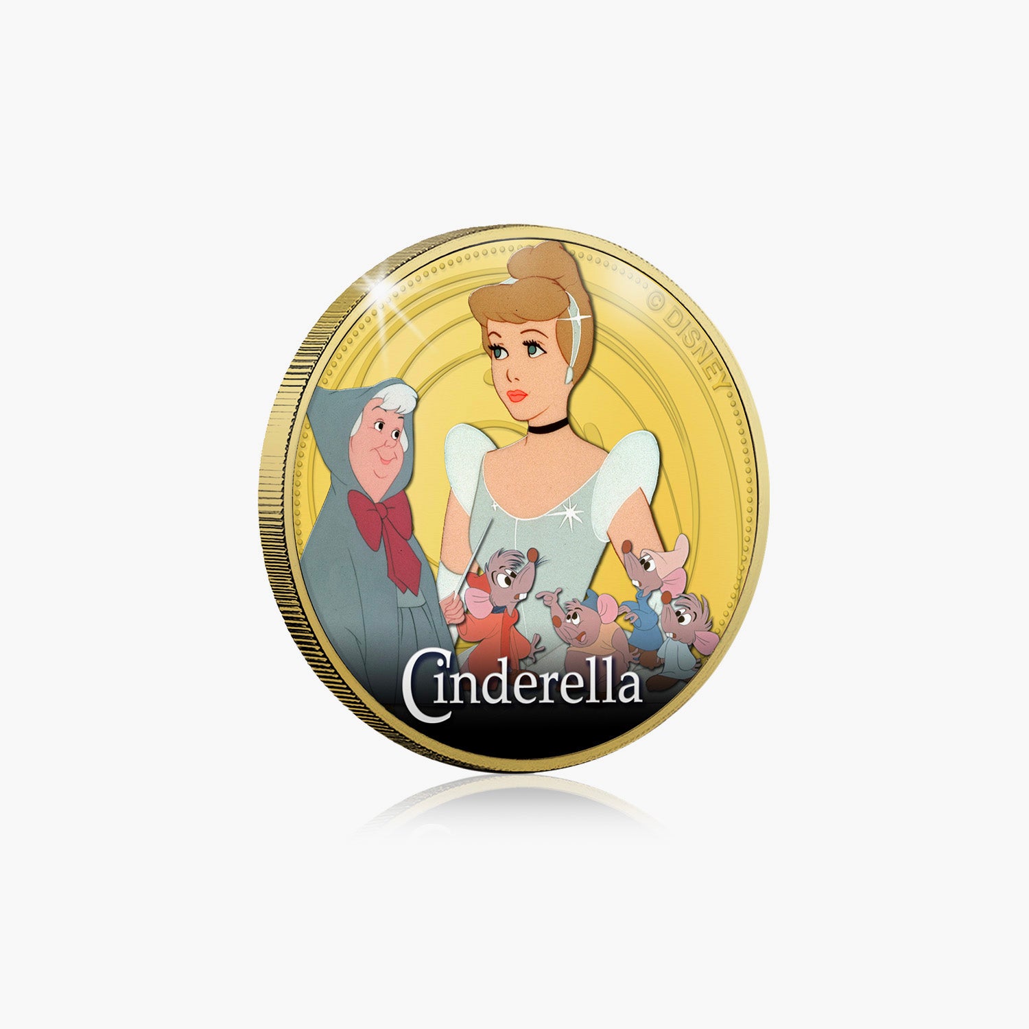 Cinderella Gold-Plated Commemorative