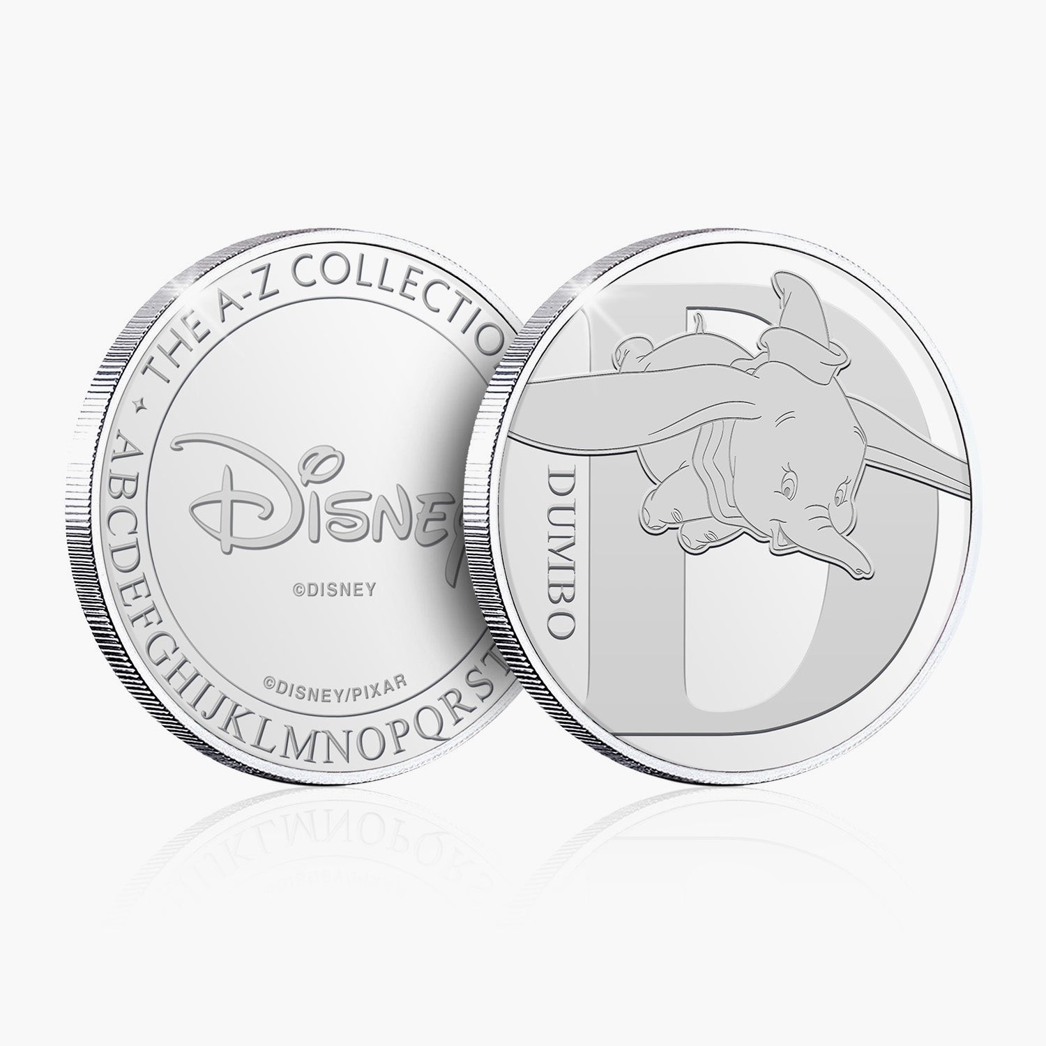 D is for Dumbo Silver-Plated Commemorative