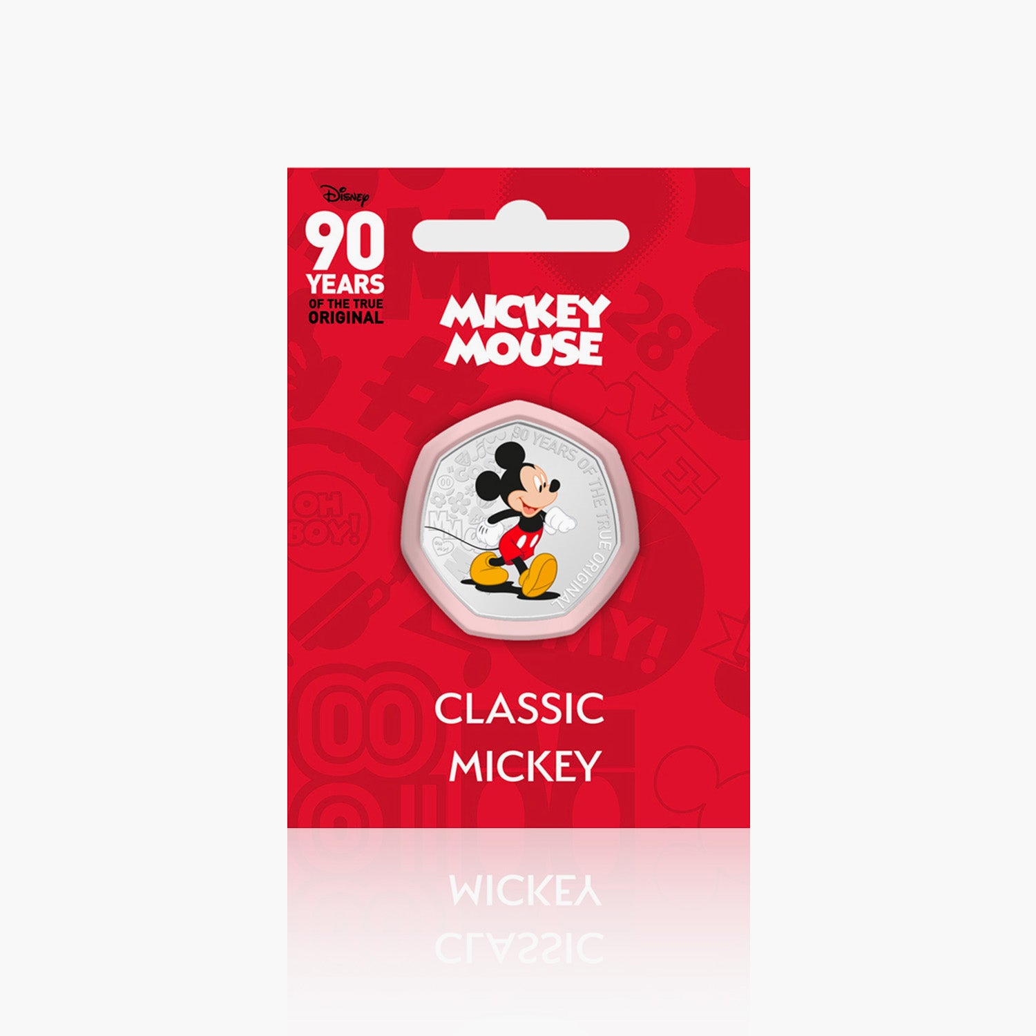 Classic Mickey Silver-Plated Commemorative