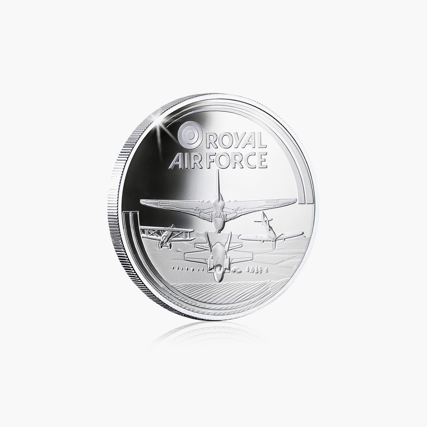 Camm's First Silver-Plated Commemorative