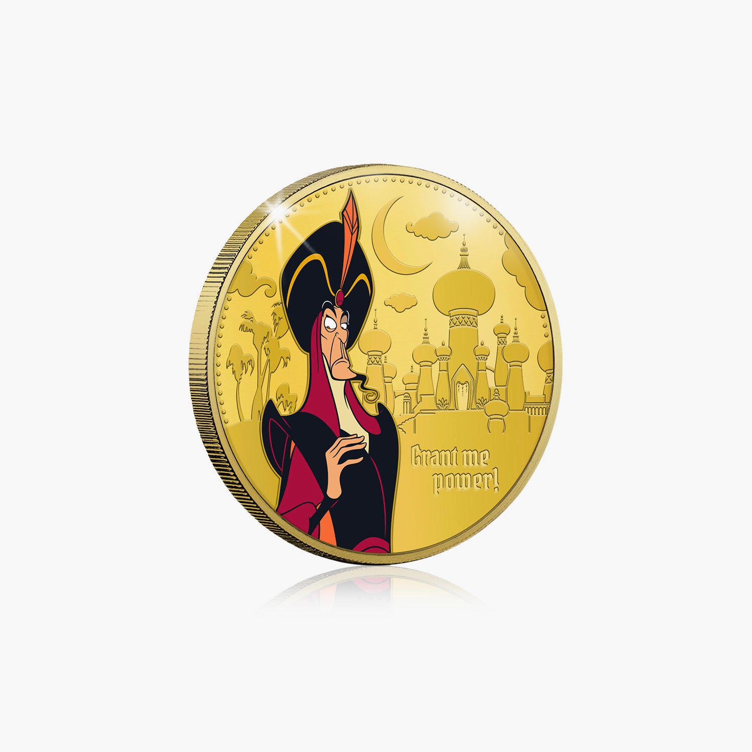 Jafar plaqué or commémoratif