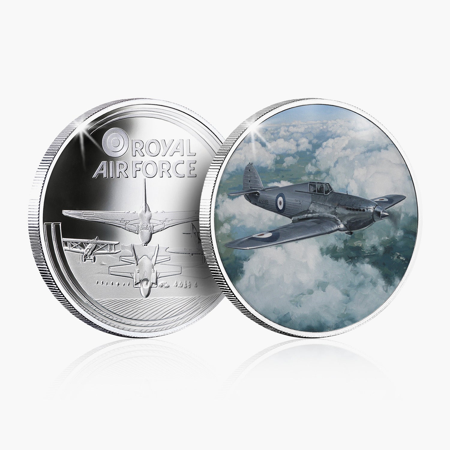 Camm's First Silver-Plated Commemorative
