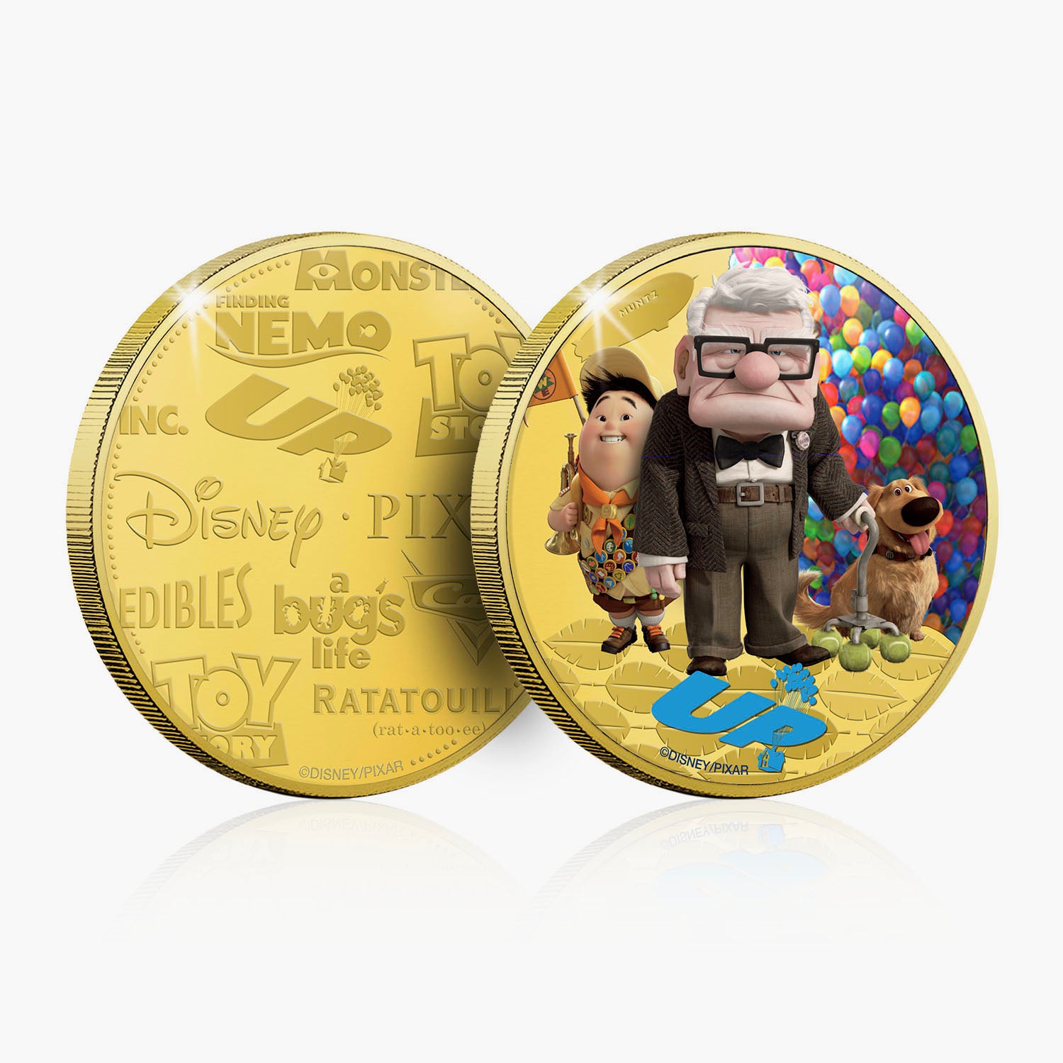 Collection complète Disney Pixar - Or
