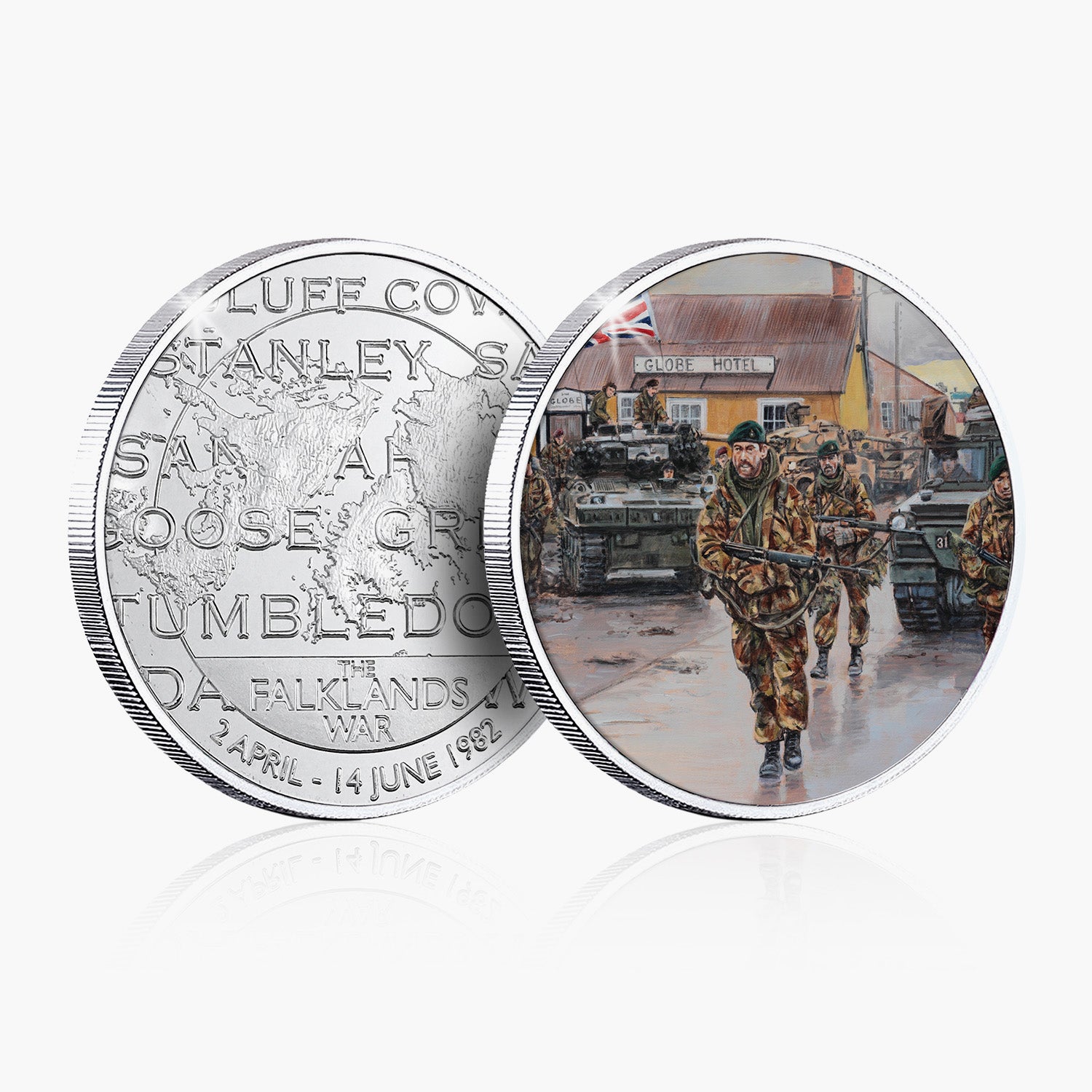 Entering Stanley Silver-Plated Commemorative