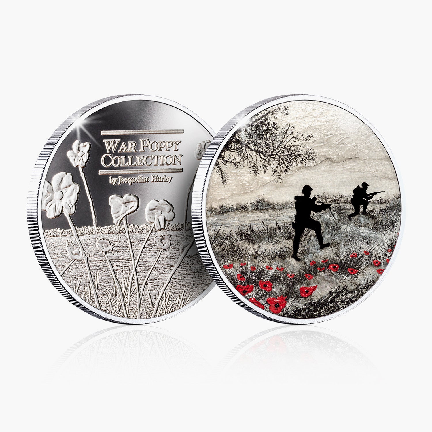 For The Swift and Bold, Silver-Plated Commemorative