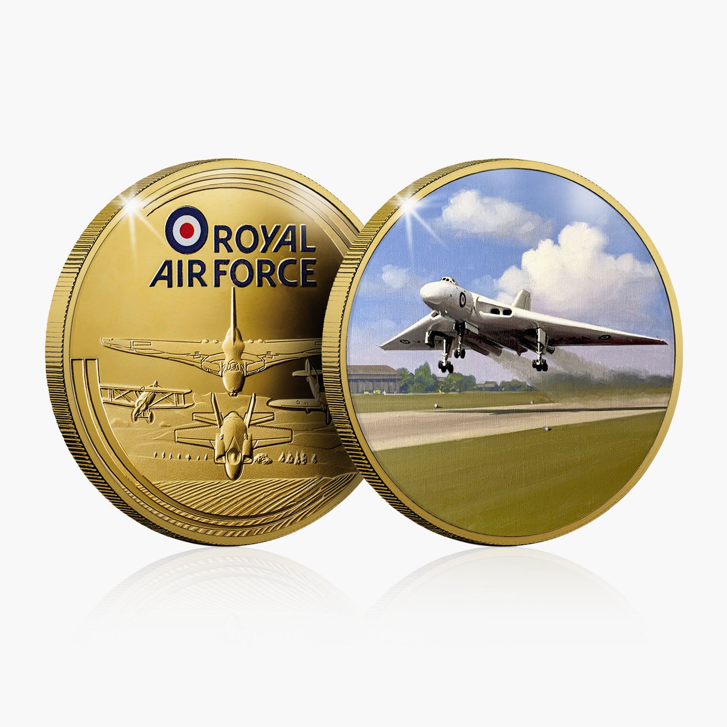 First Flight Gold-Plated Commemorative