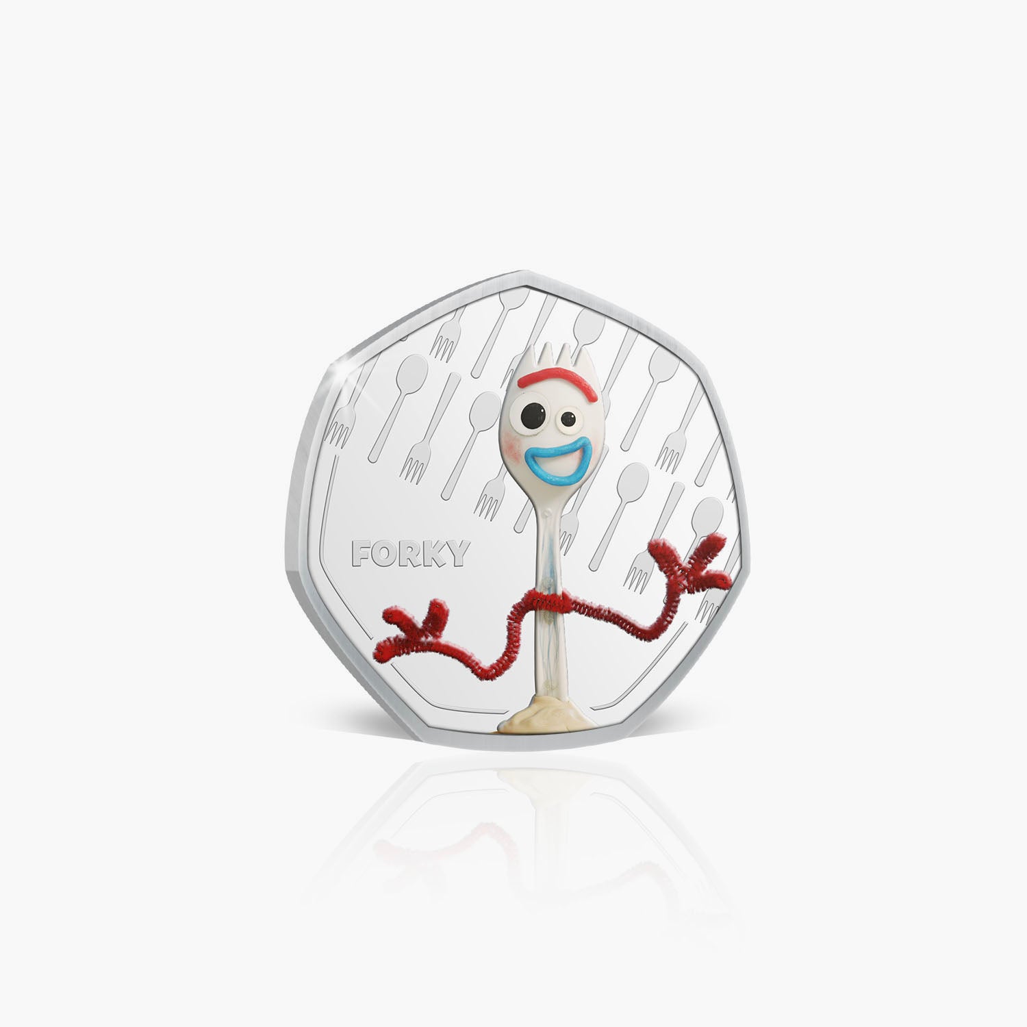Forky Silver-Plated Commemorative