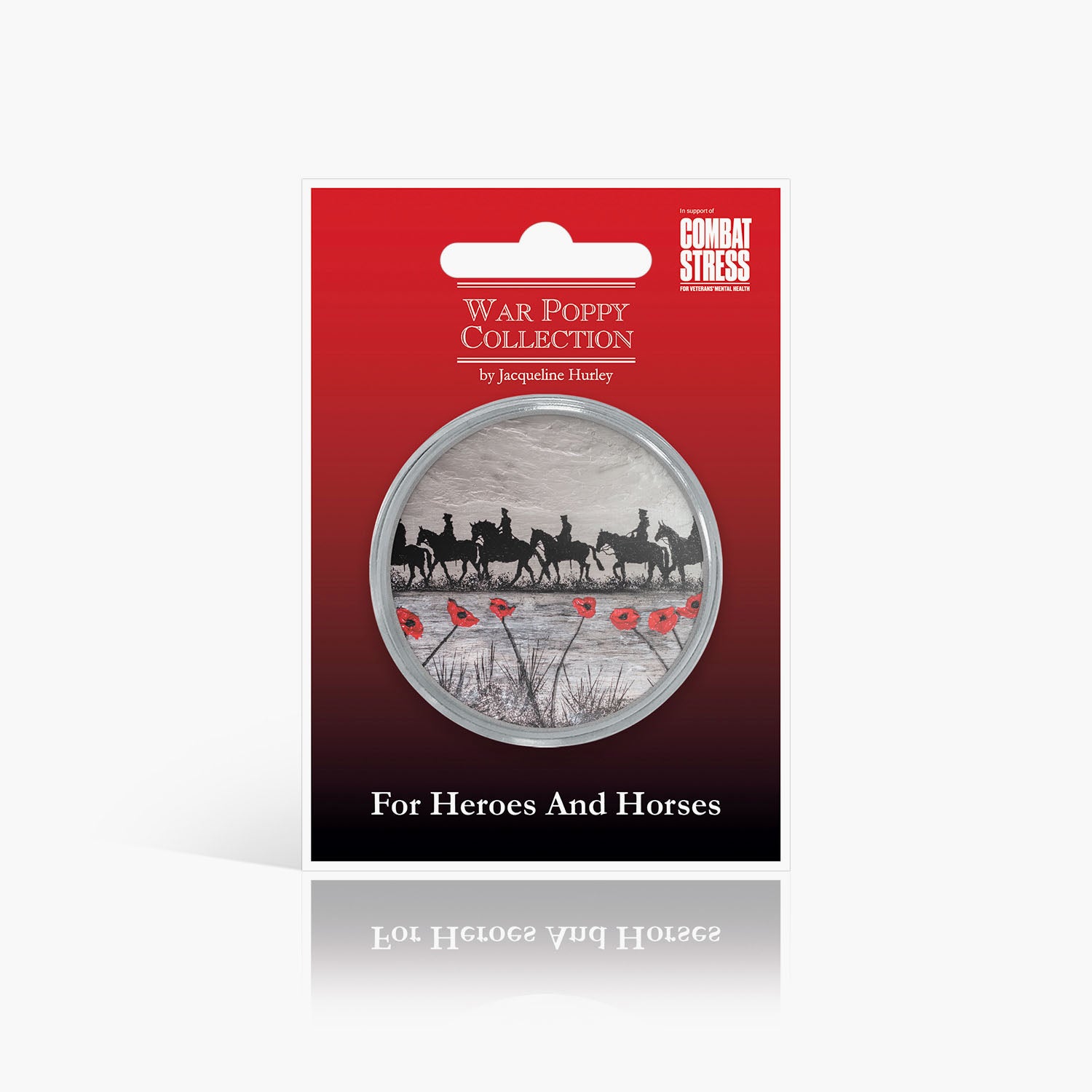 For Heroes And Horses Silver-Plated Commemorative