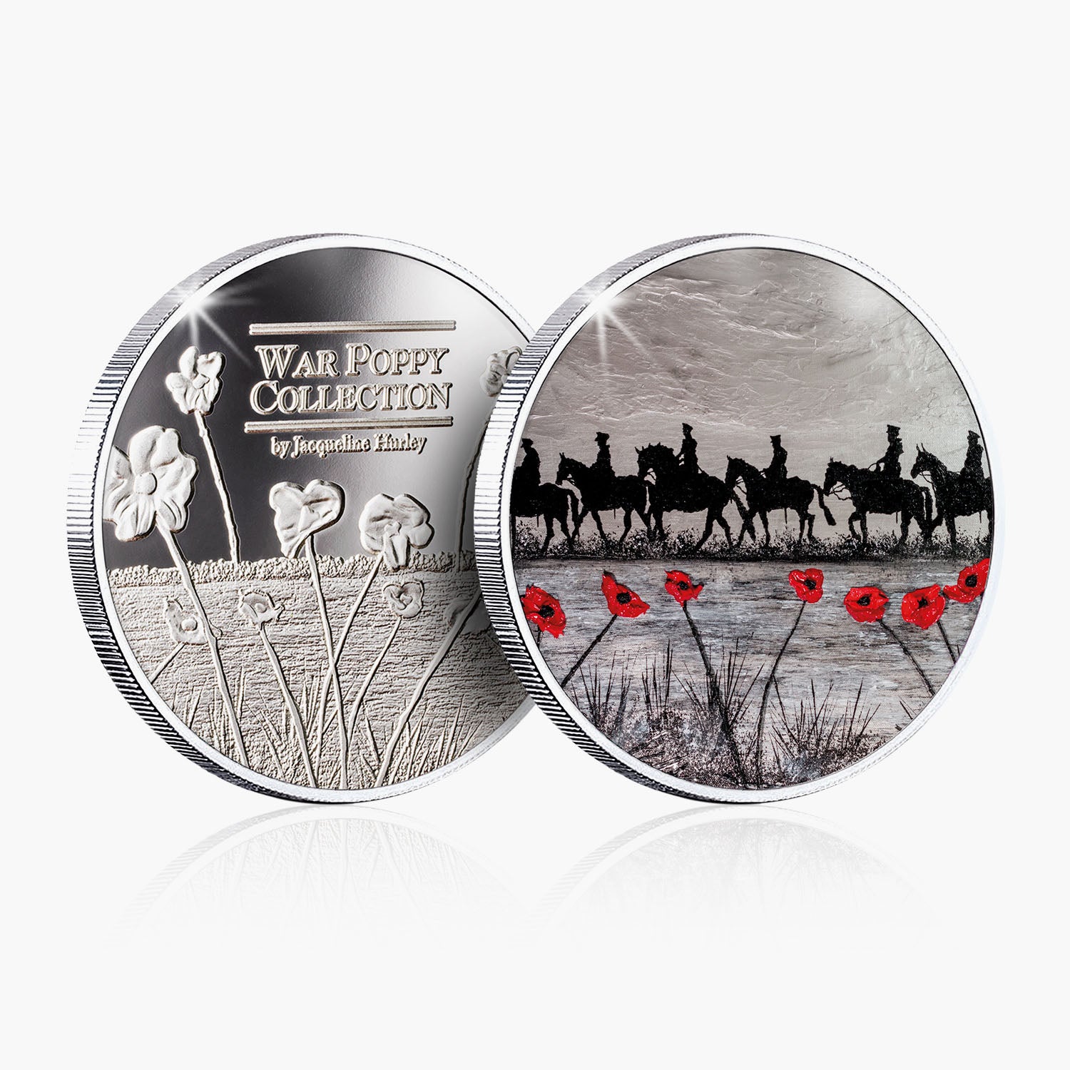 For Heroes And Horses Silver-Plated Commemorative