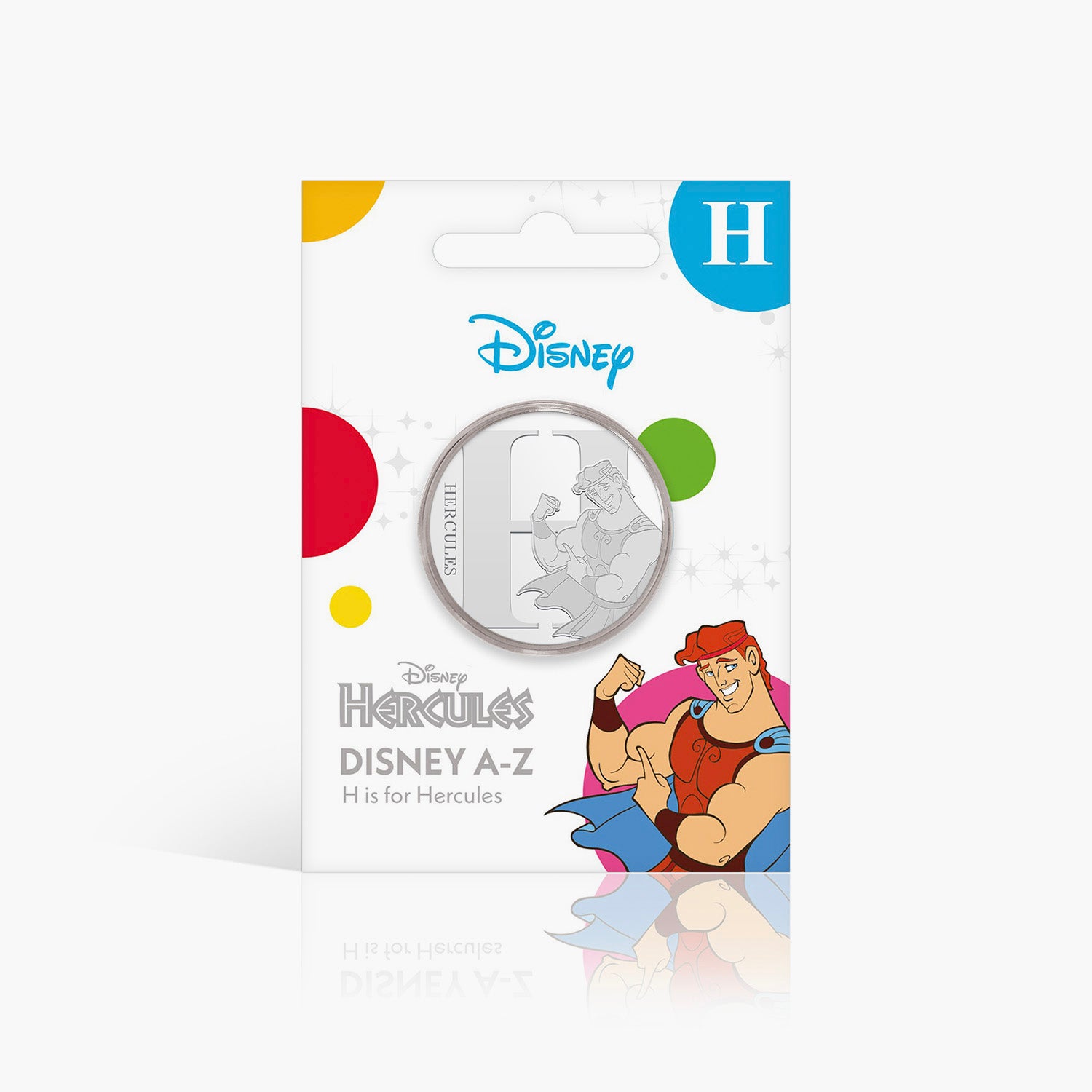 H is For Hercules Silver-Plated Commemorative