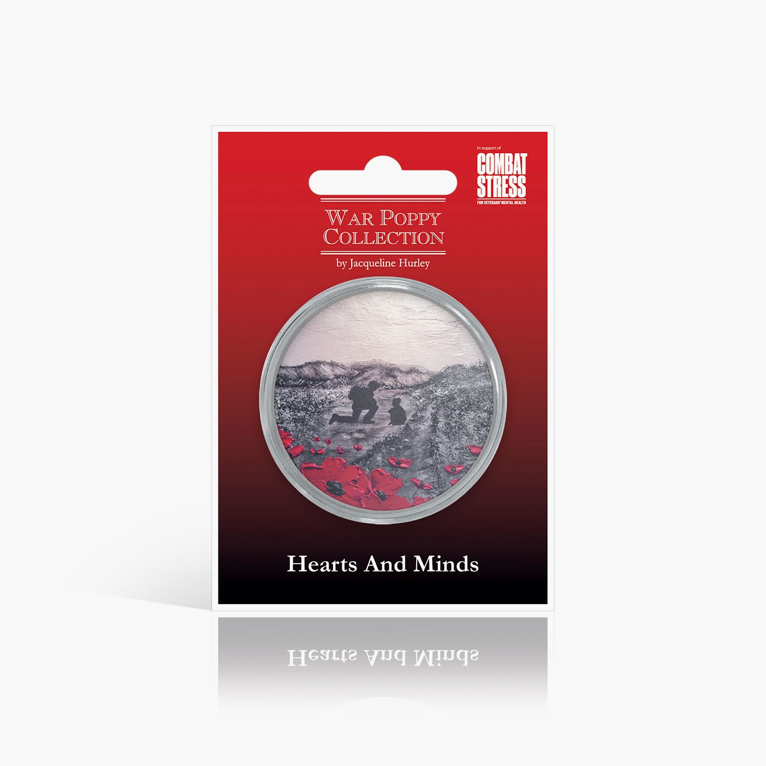 Hearts And Minds Silver-Plated Commemorative
