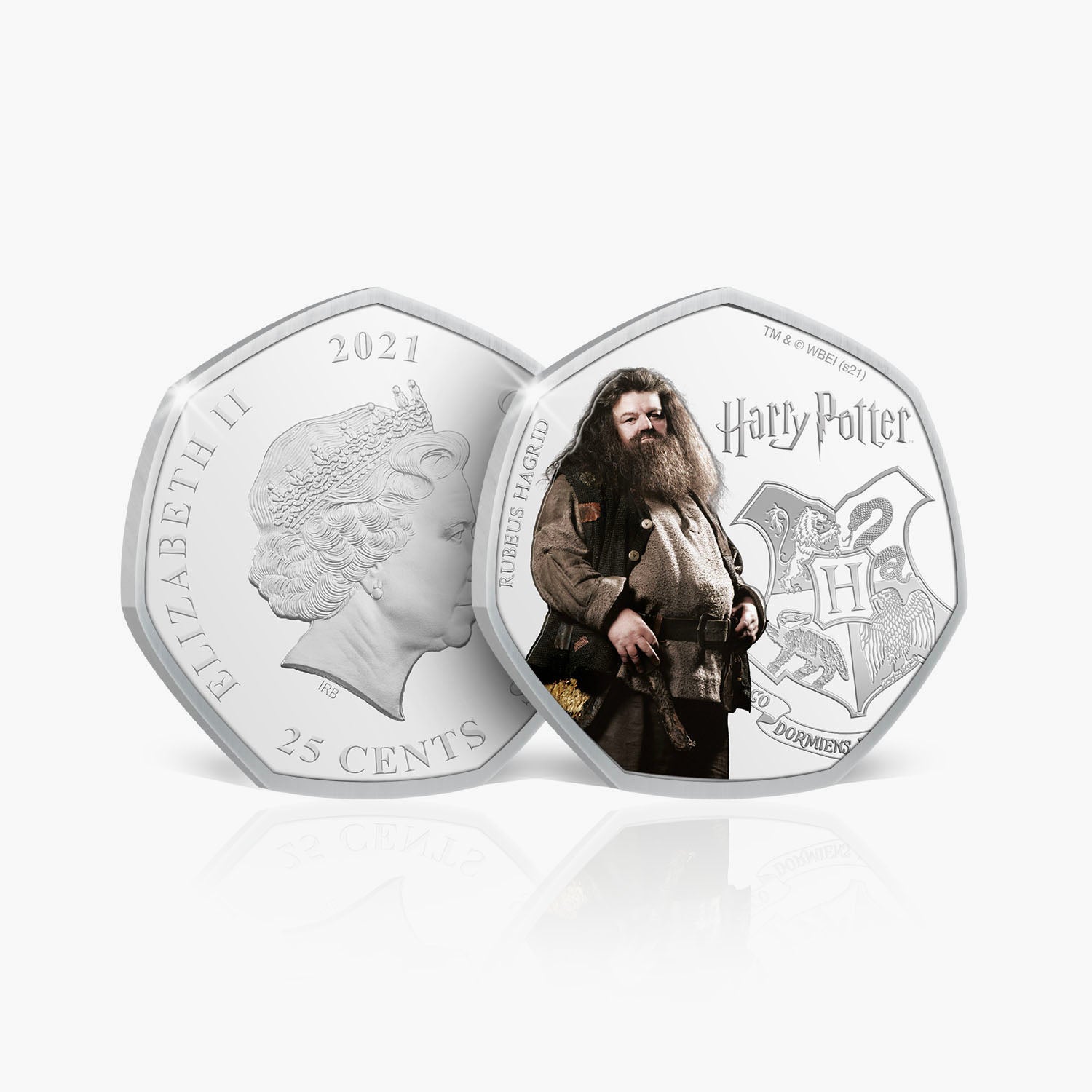 Hagrid Silver Plated Coin