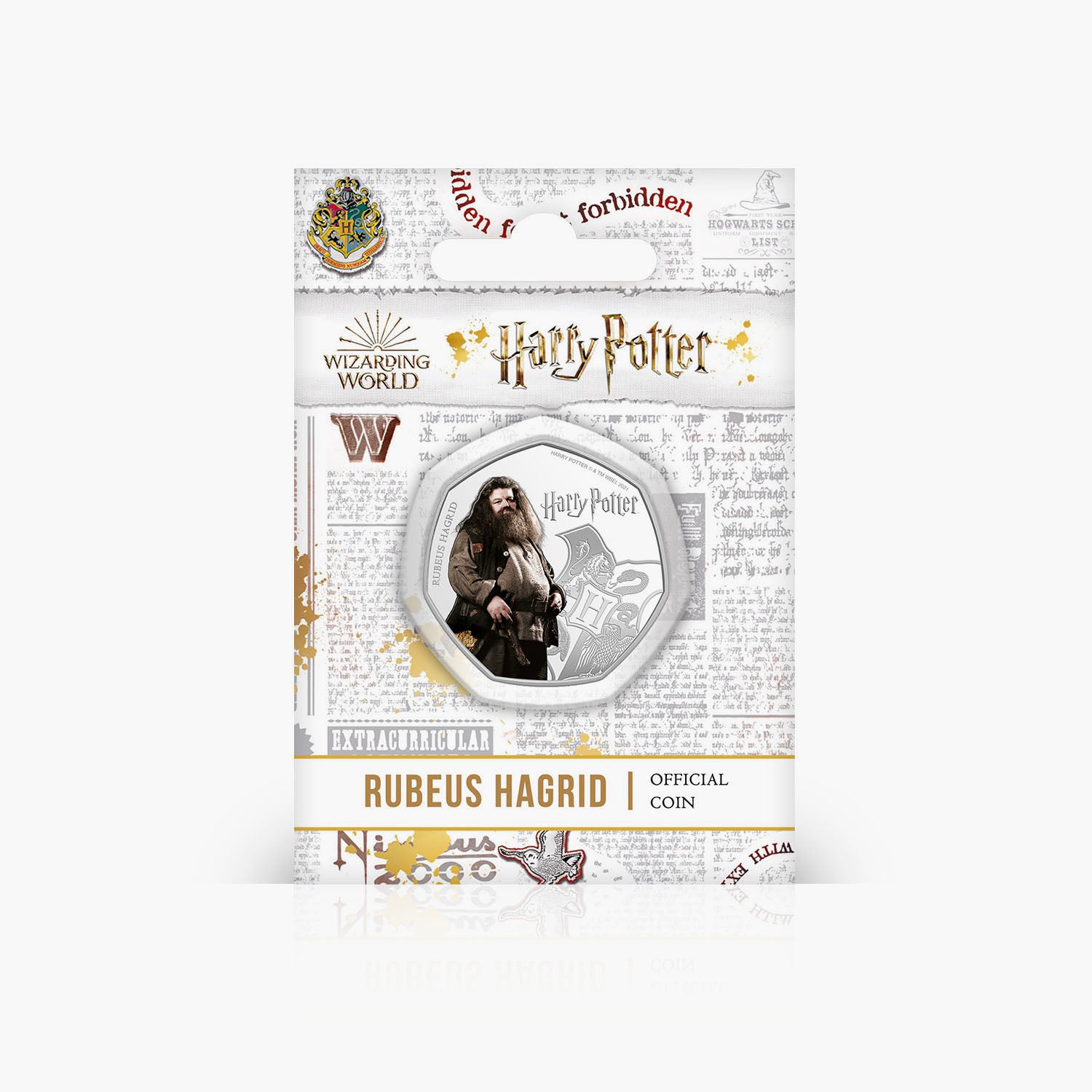 Hagrid Silver Plated Coin