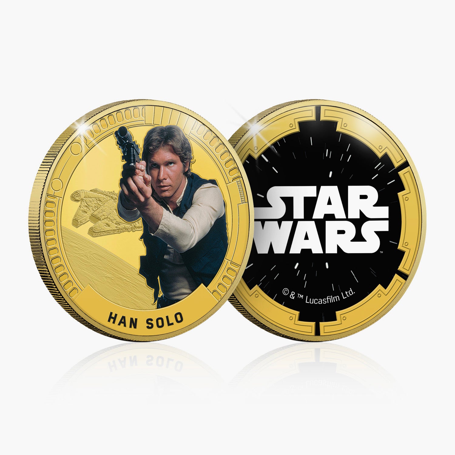 Han Solo Gold - Plated Commemorative