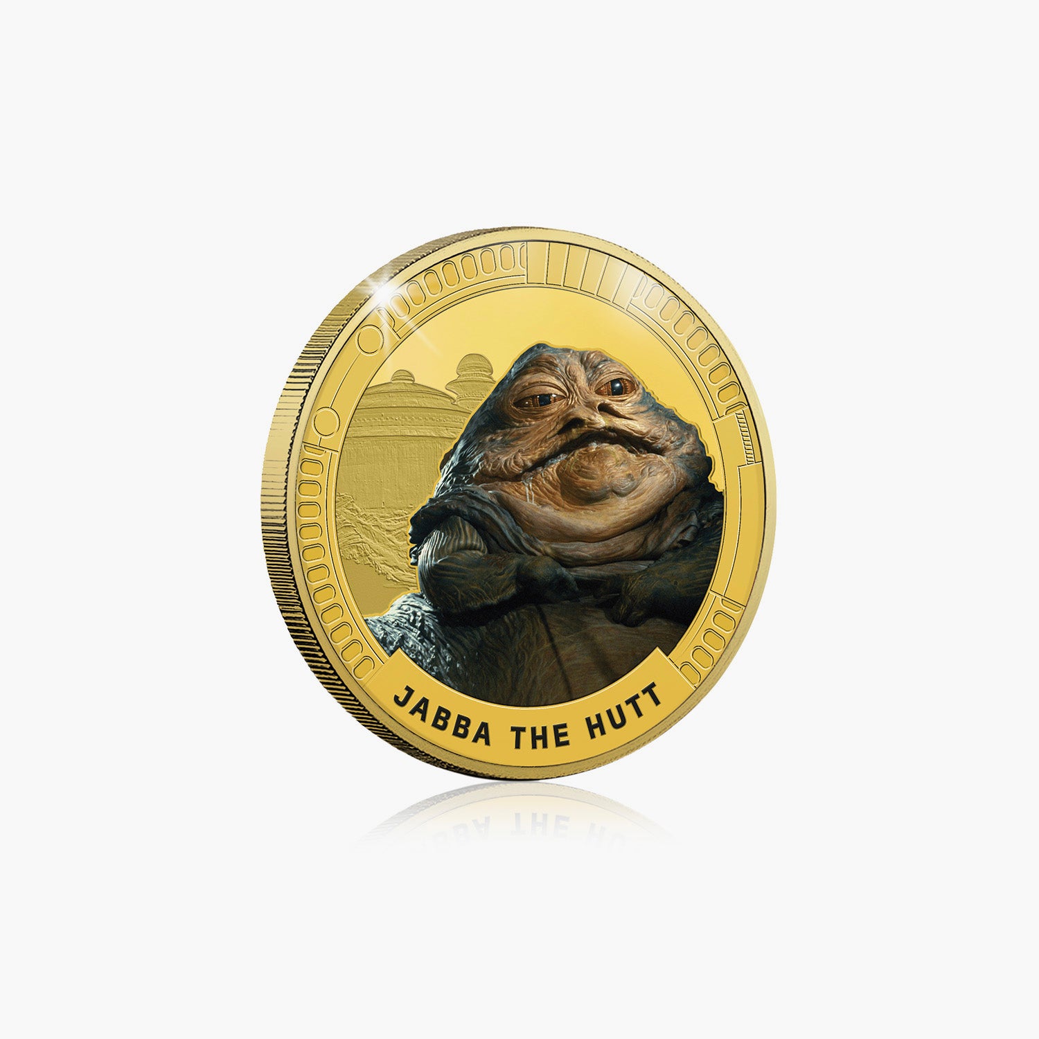 Jabba The Hutt Or - Plaqué Commémoratif