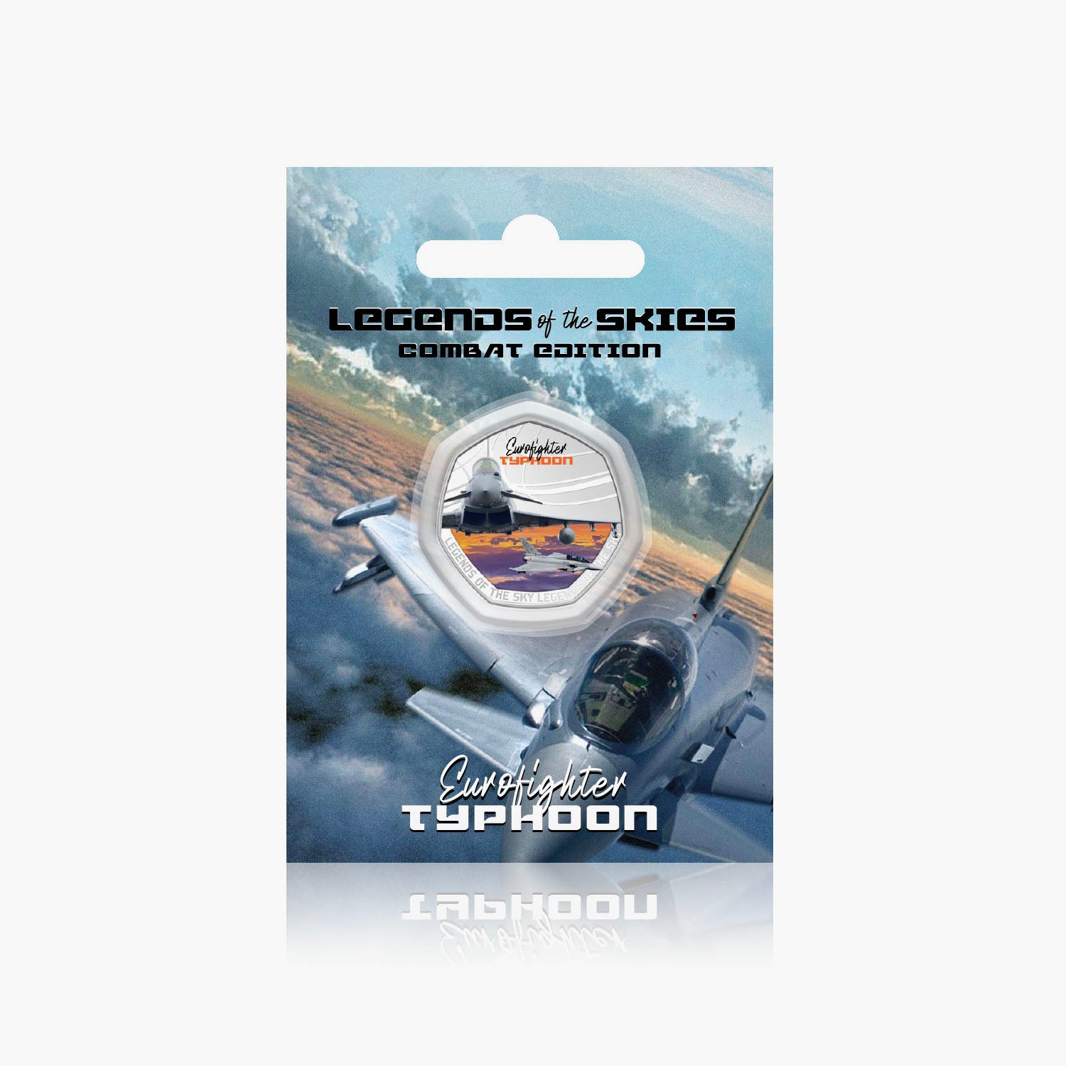 Typhoon Silver-Plated Commemorative