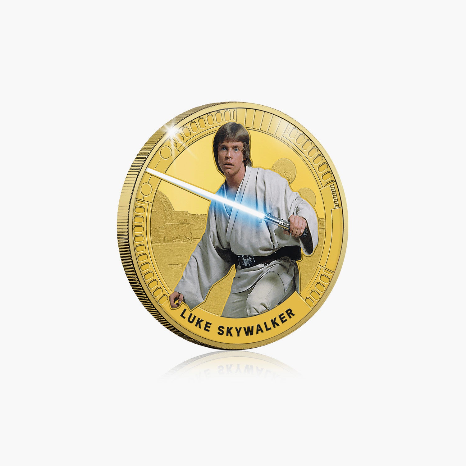 Luke Skywalker Gold - Plated Commemorative