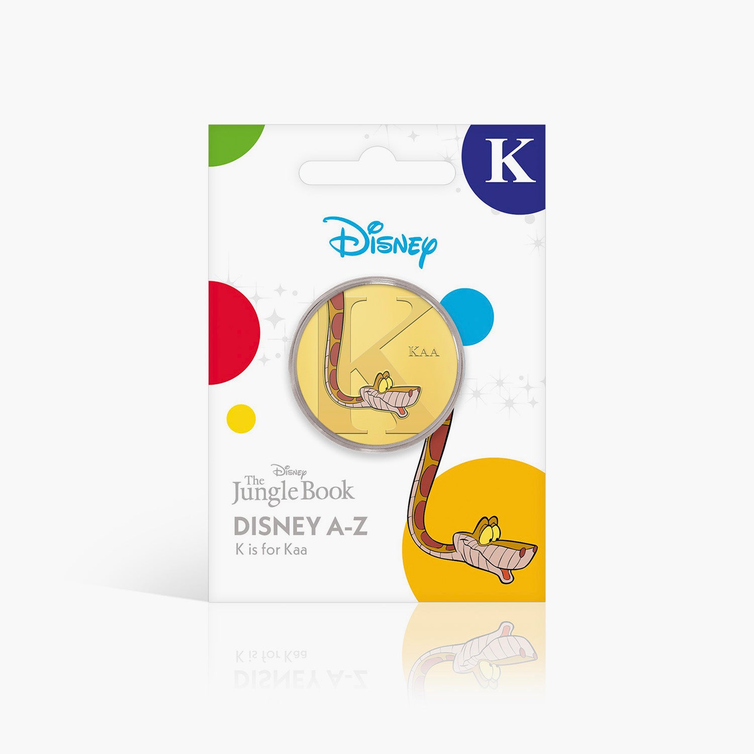 K Is For Kaa Gold-Plated Full Colour Comm