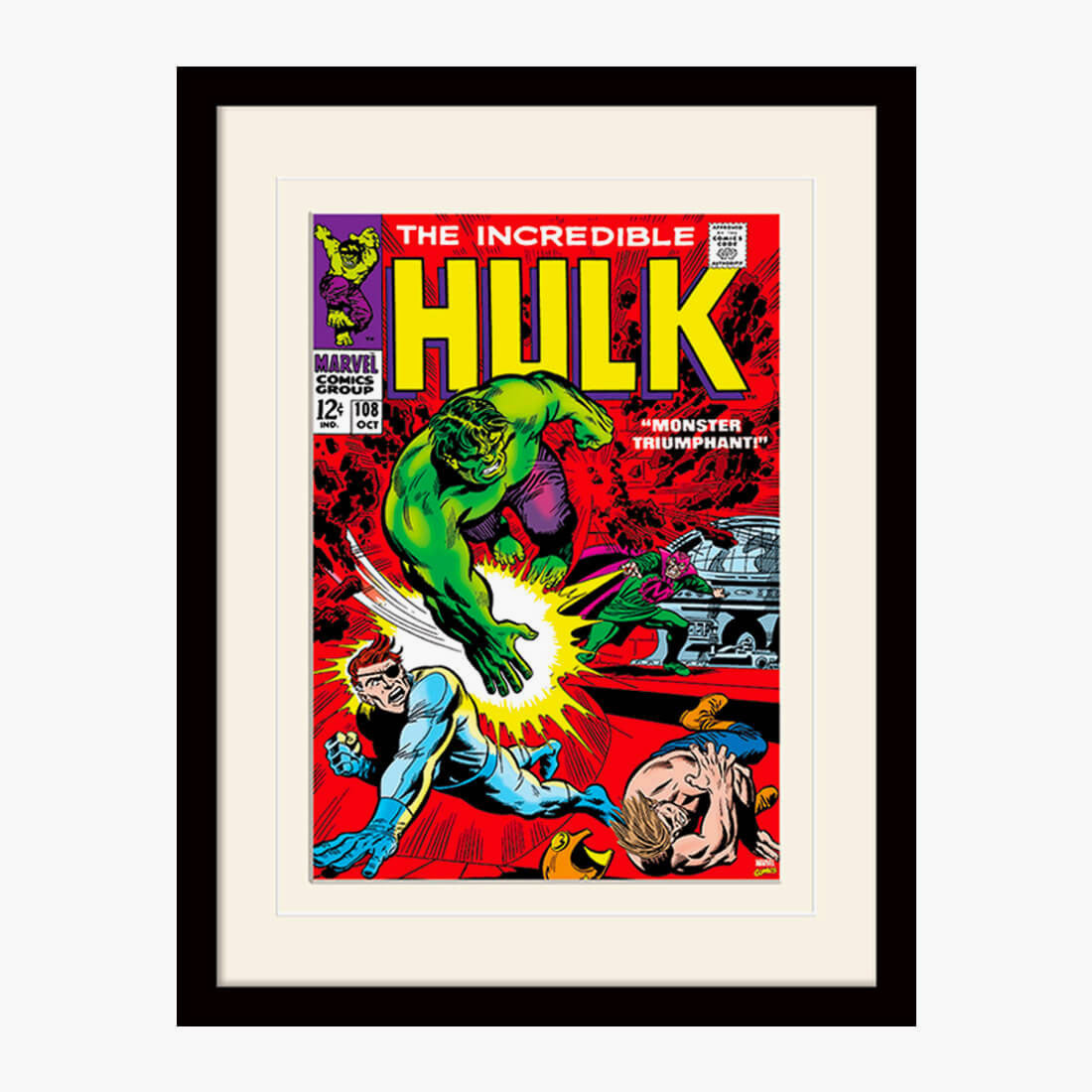 Incredible Hulk 'Monster Triumphant' Print