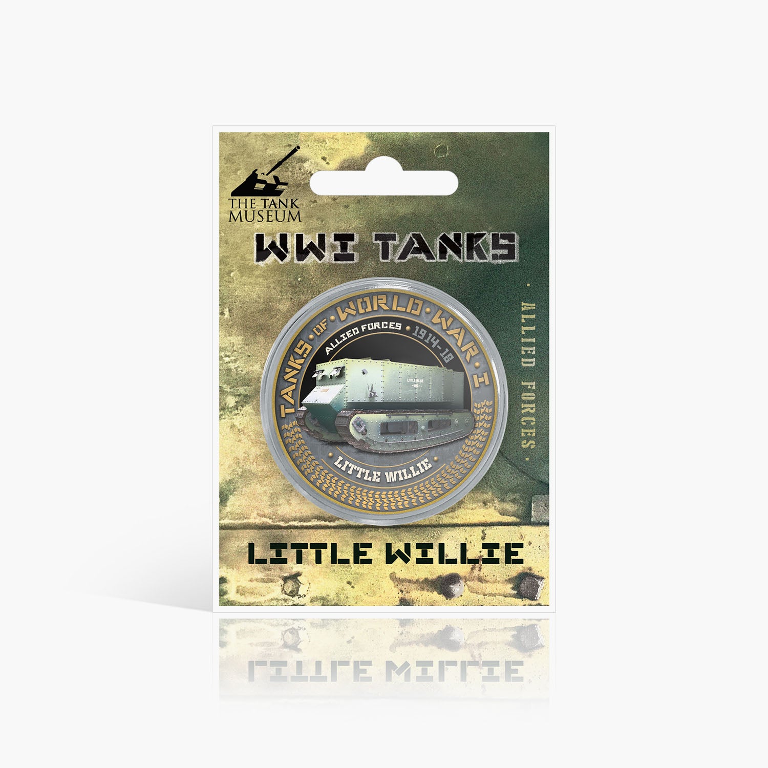 Little Willie Gold-Plated Commemorative