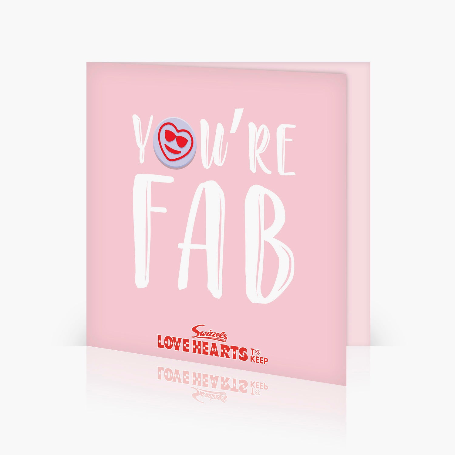 Vous êtes Fab Love Heart Card