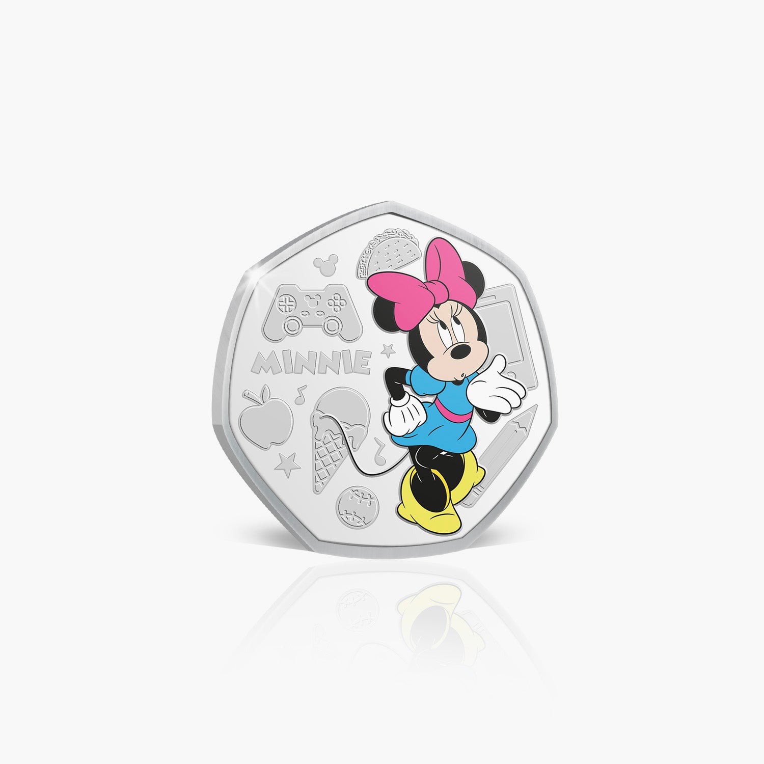Minnie Mouse Silver-Plated commemorative