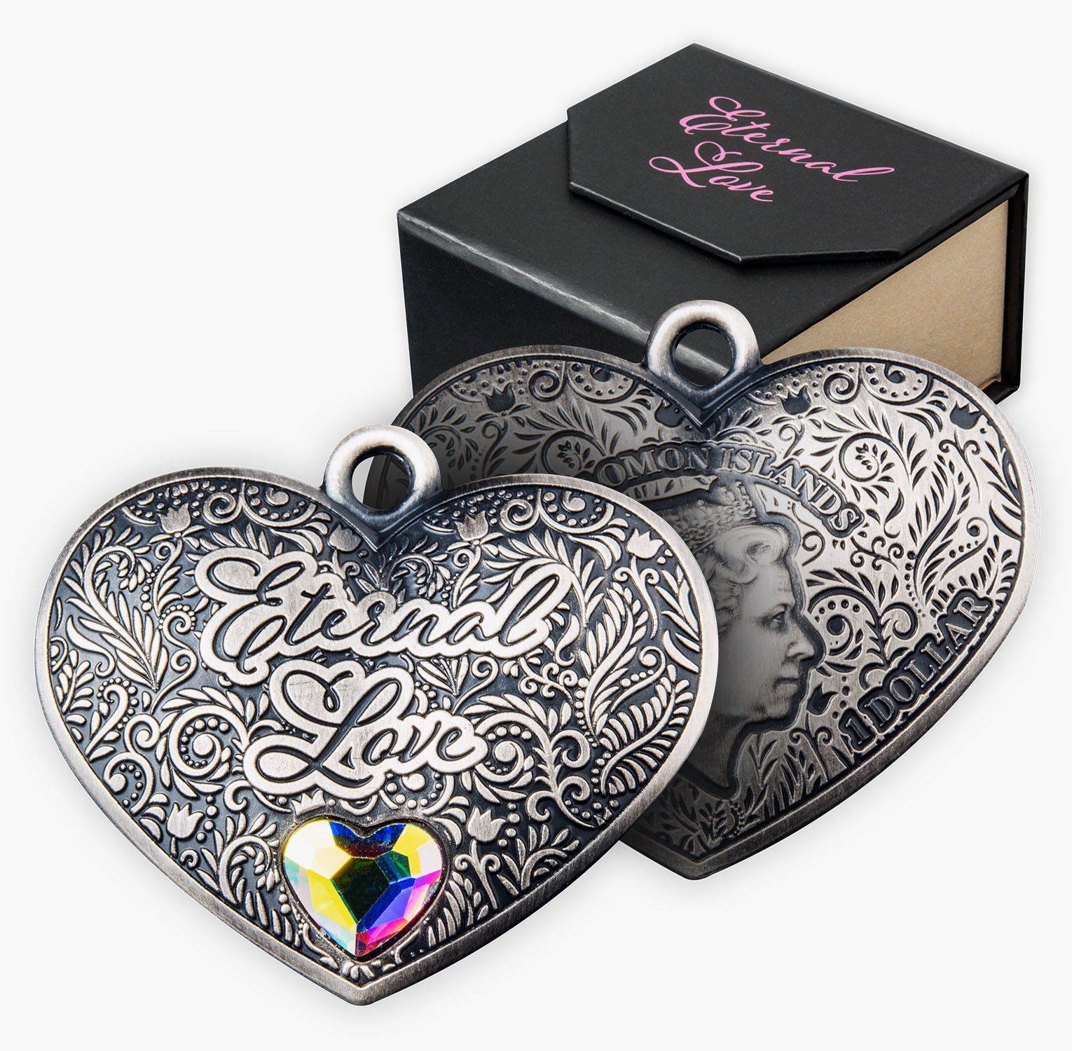 Undated Heart 'Eternal Love' Coin