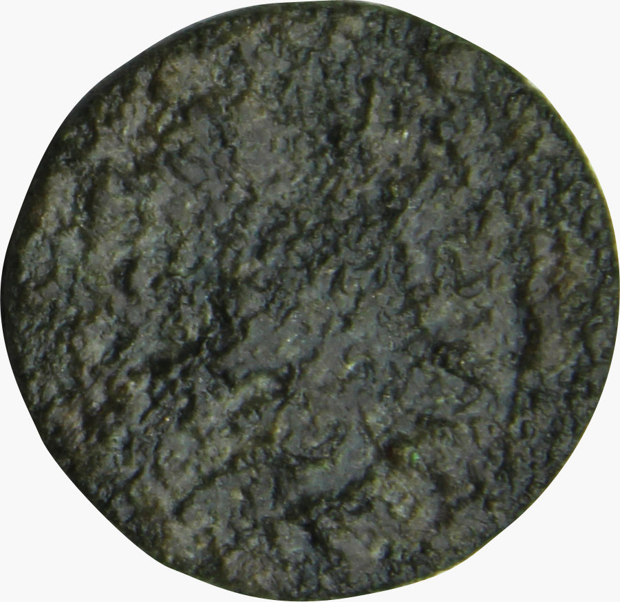 Véritable pièce de monnaie de l'Empire romain (follis de bronze)