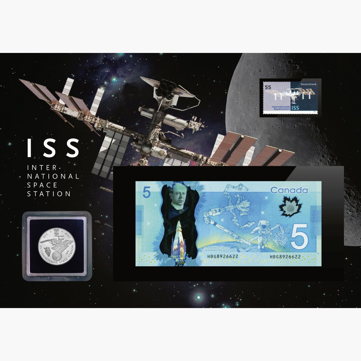 L'ensemble de collection de la Station spatiale internationale