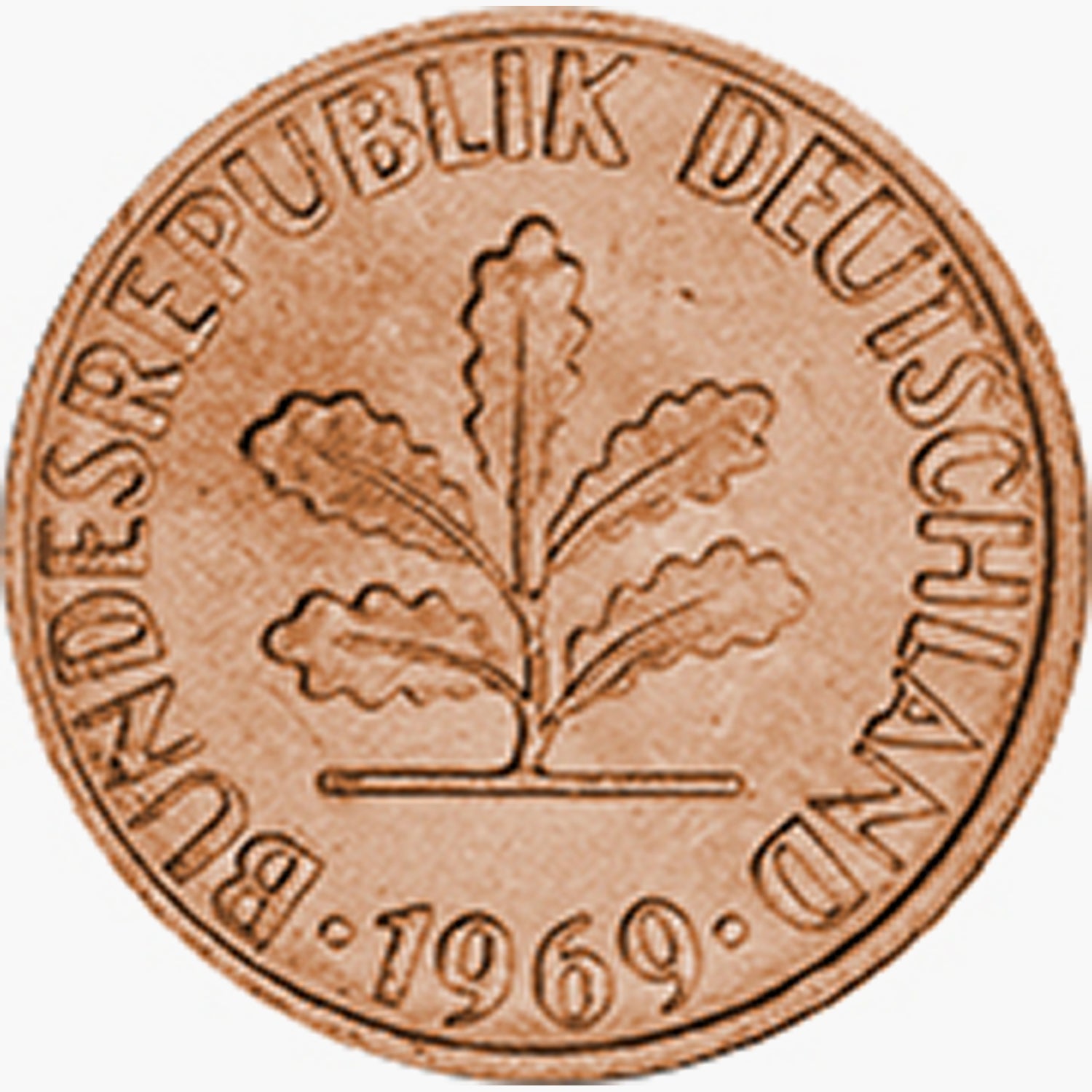The Five - History of the German Currency Pfennig in the Mirror