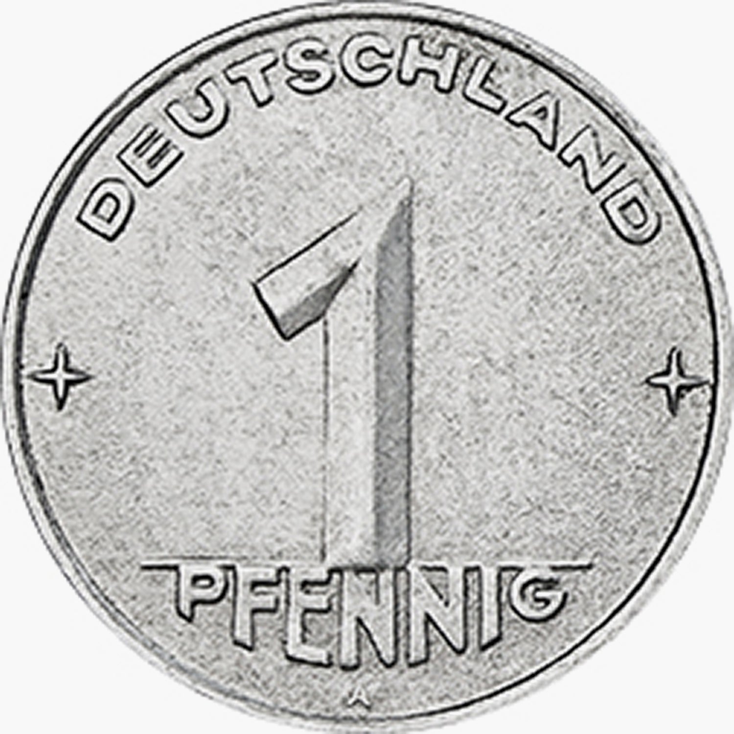 The Five - History of the German Currency Pfennig in the Mirror