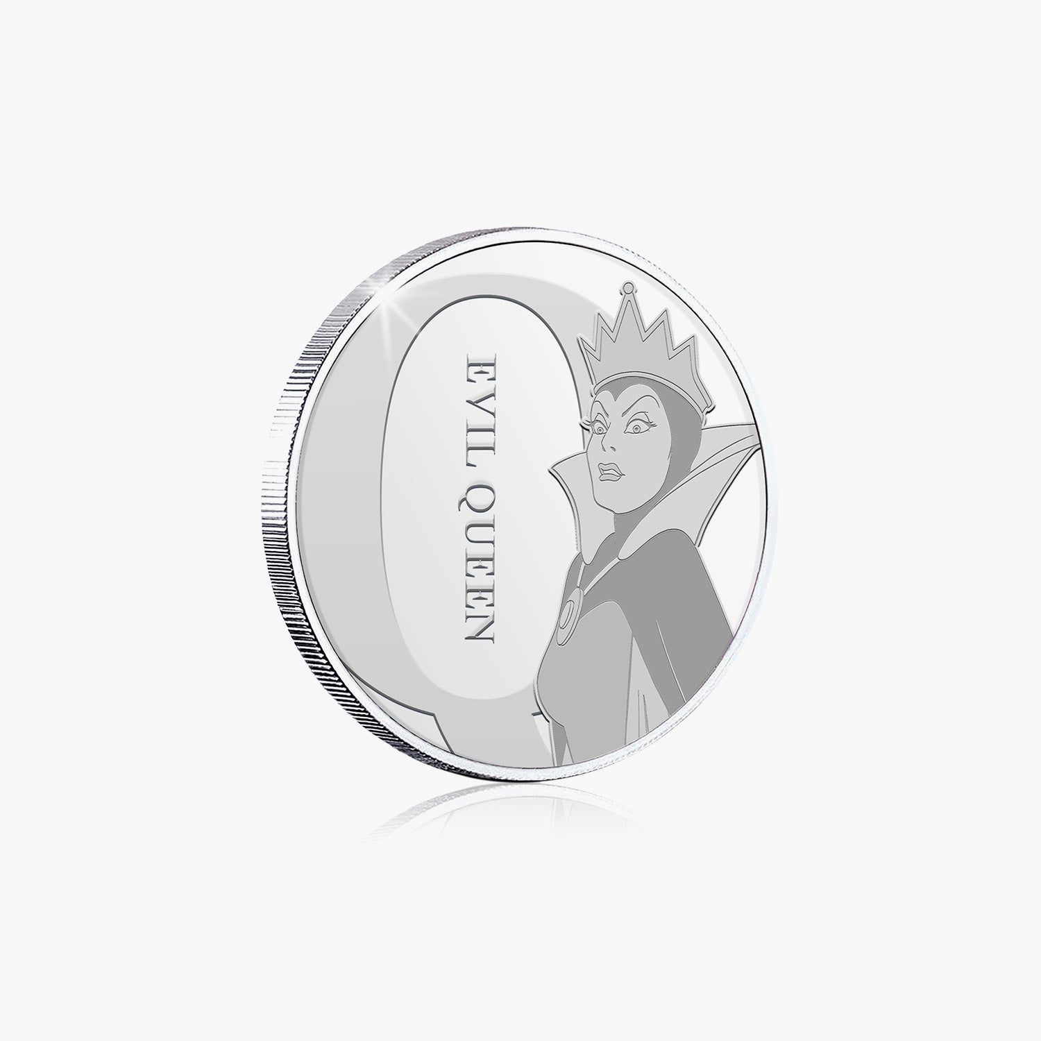 Q Is For Evil Queen Silver-Plated Commemorative
