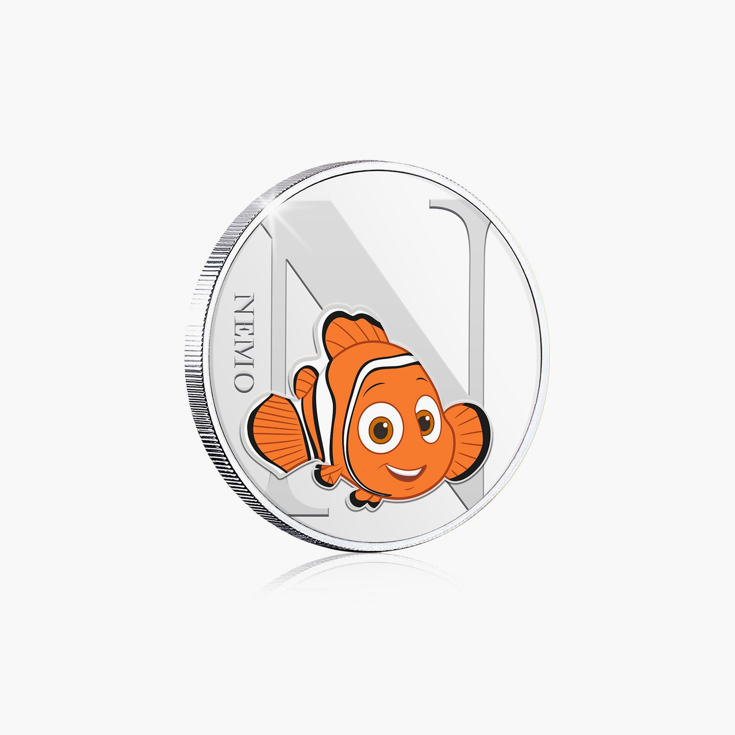 N is for Nemo Silver-Plated Full Colour Commemorative