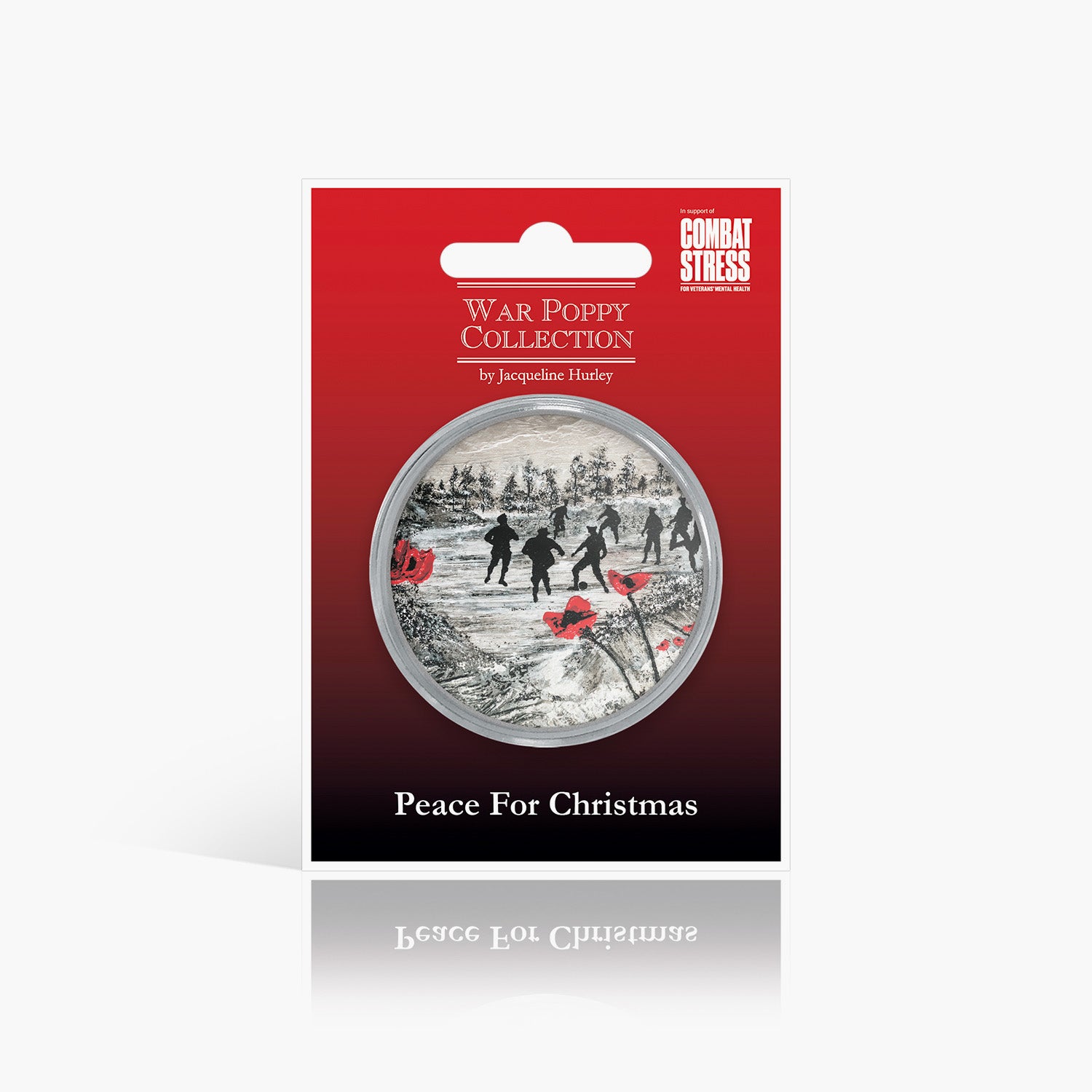Peace For Christmas commémoratif plaqué argent