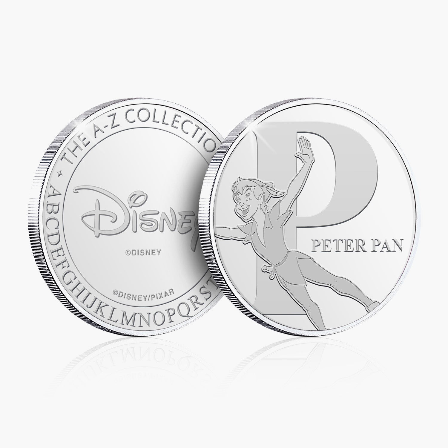 P Is For Peter Pan Silver-Plated Commemorative