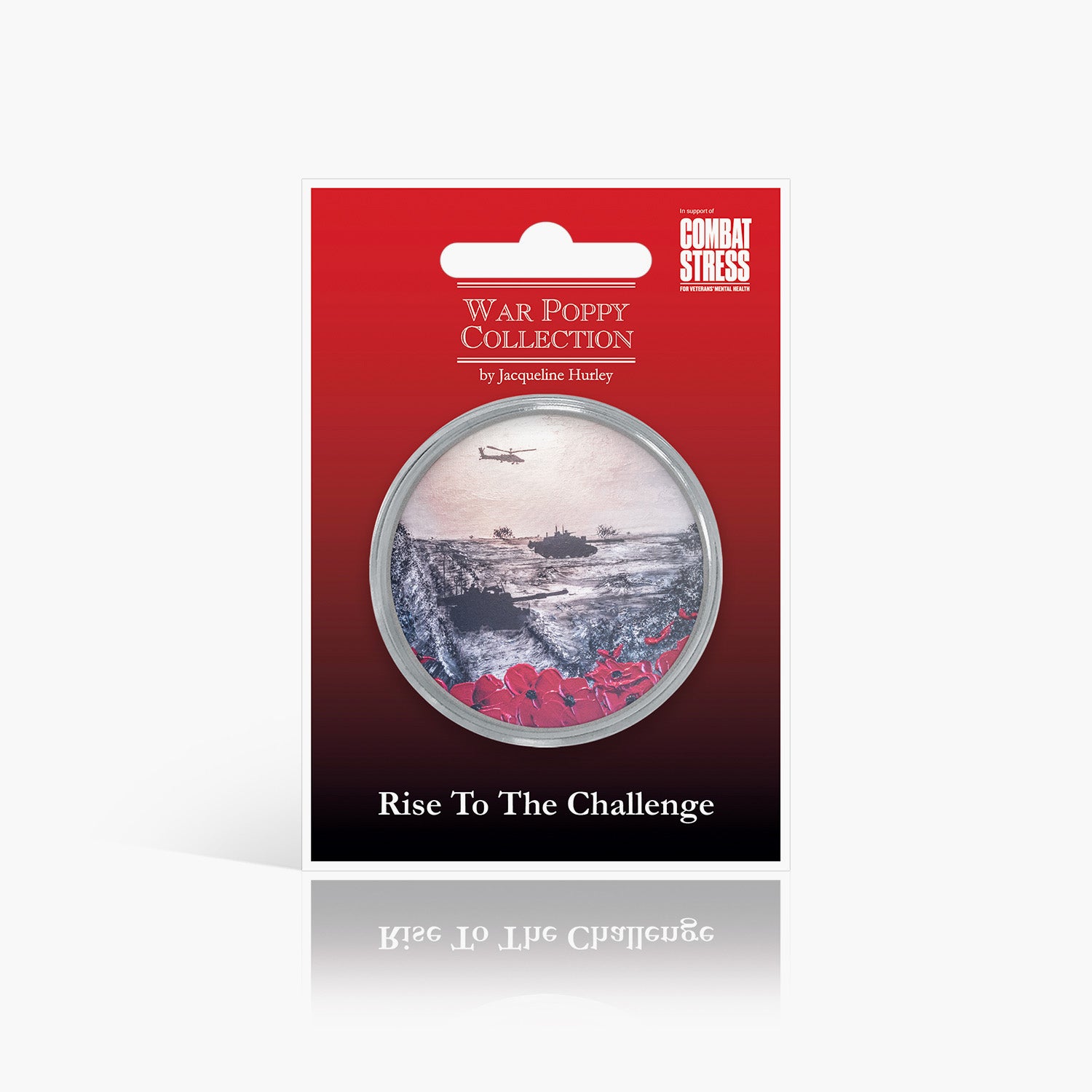 Rise To The Challenge シルバーメッキ記念品