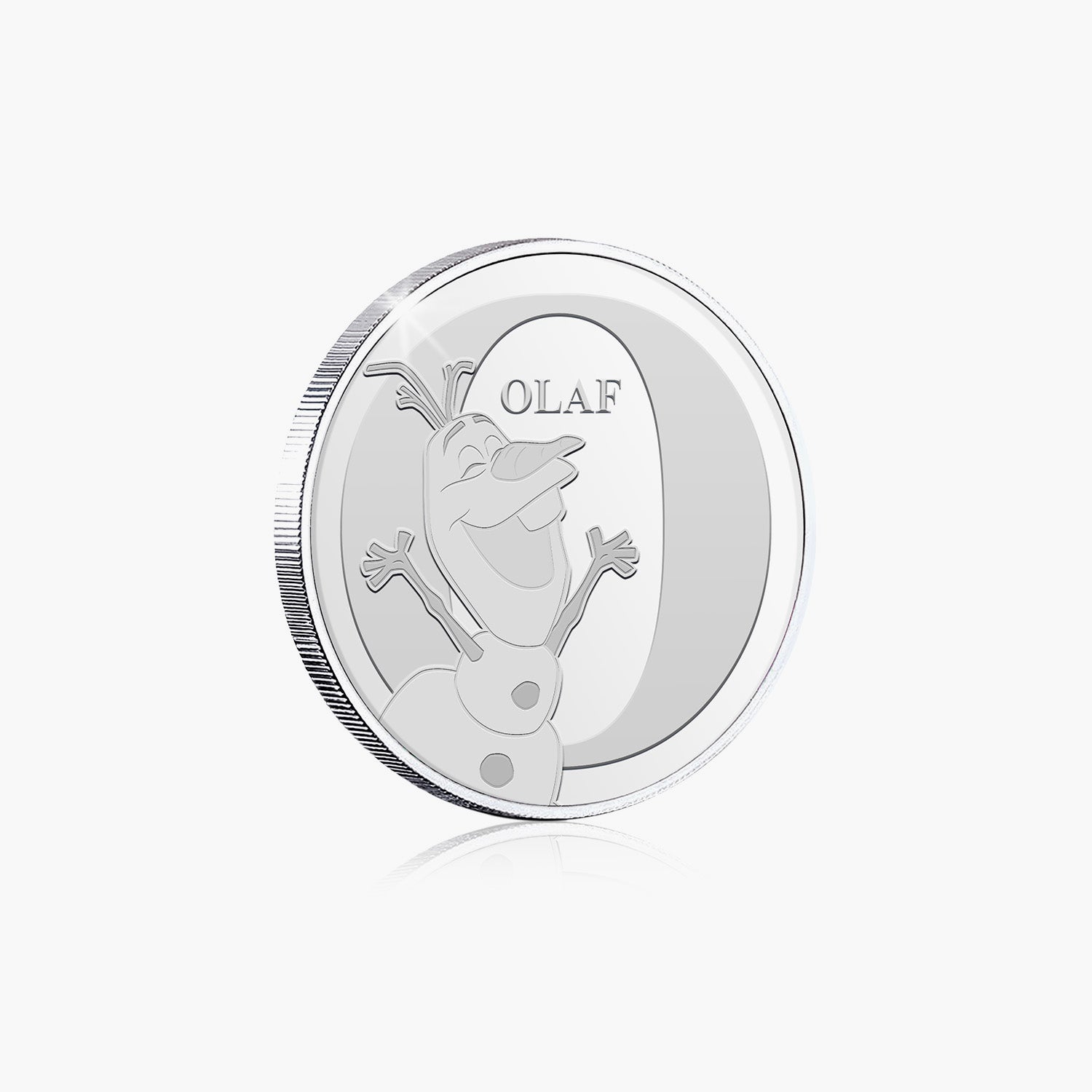 O Is For Olaf Silver-Plated Commemorative