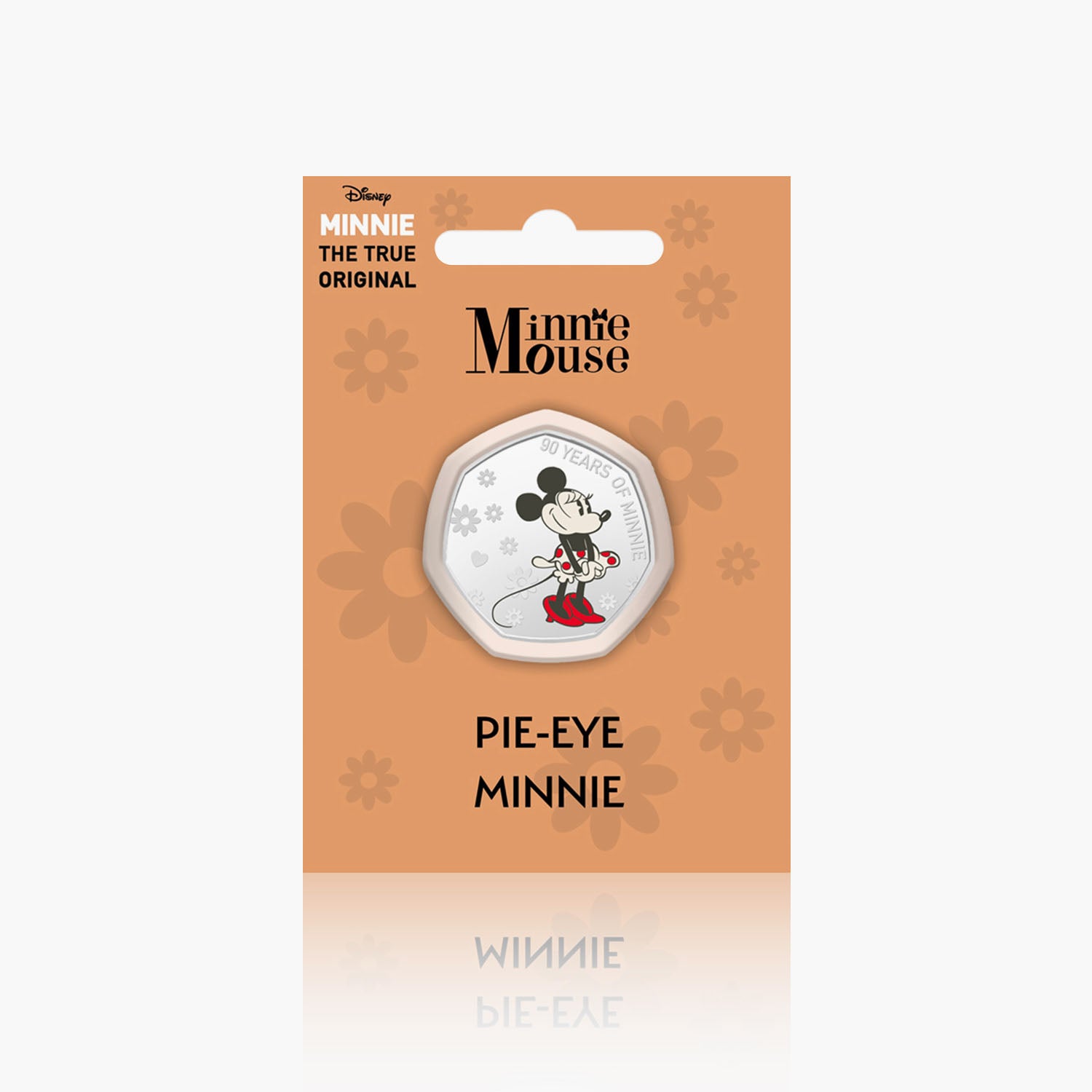 Pie-Eye Minnie Silver-Plated Commemorative