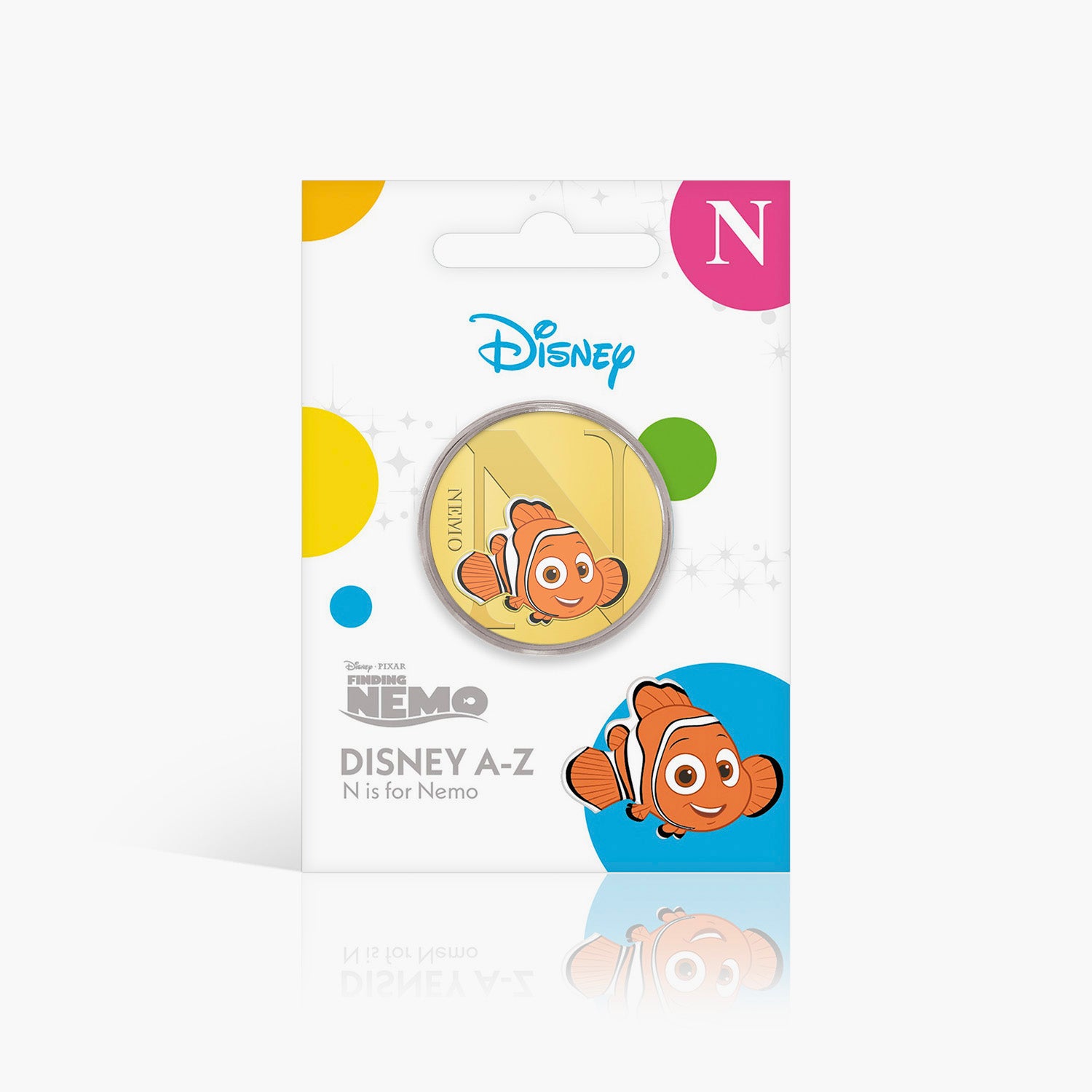 N est pour Nemo plaqué or Full Color Comm