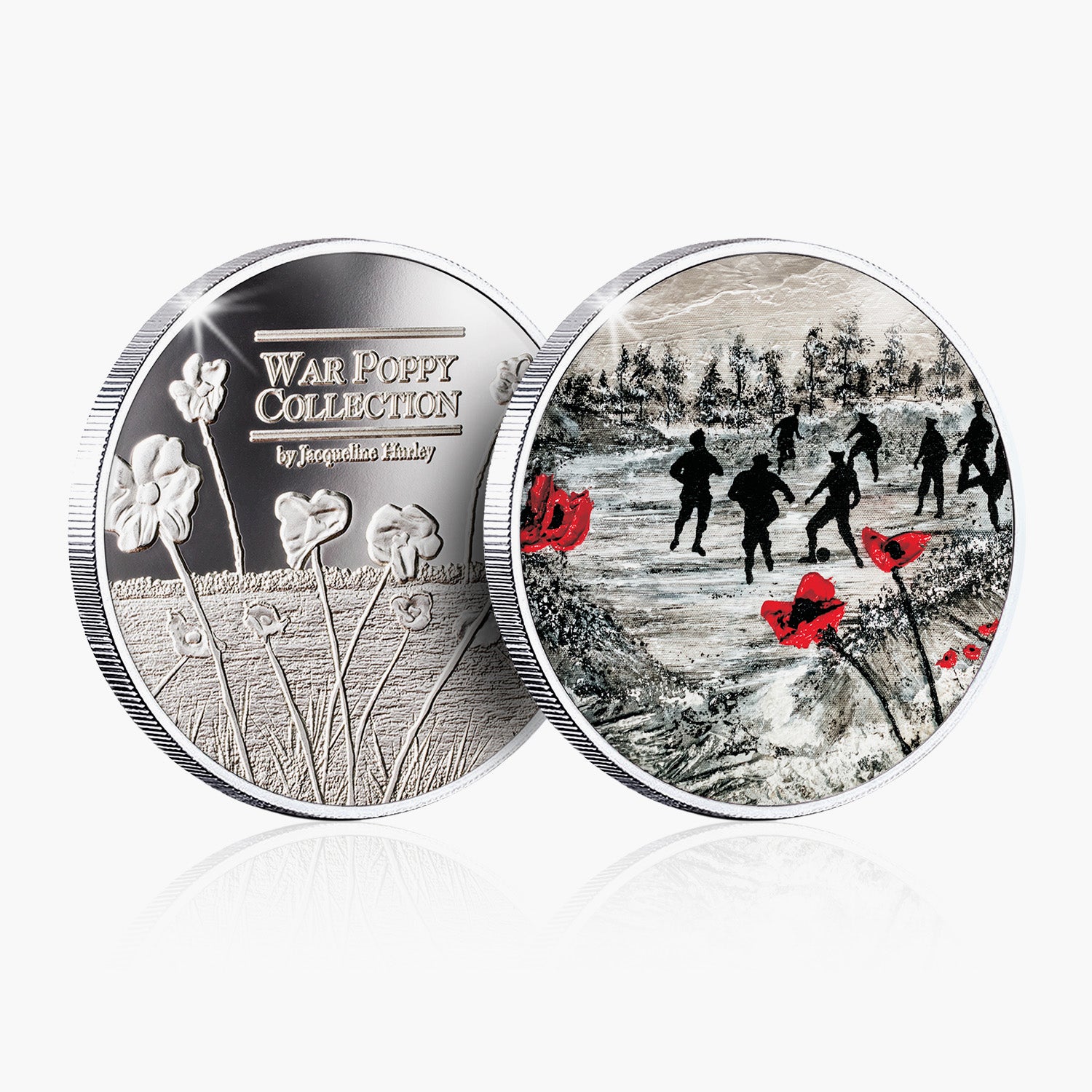 Peace For Christmas Silver-Plated Commemorative
