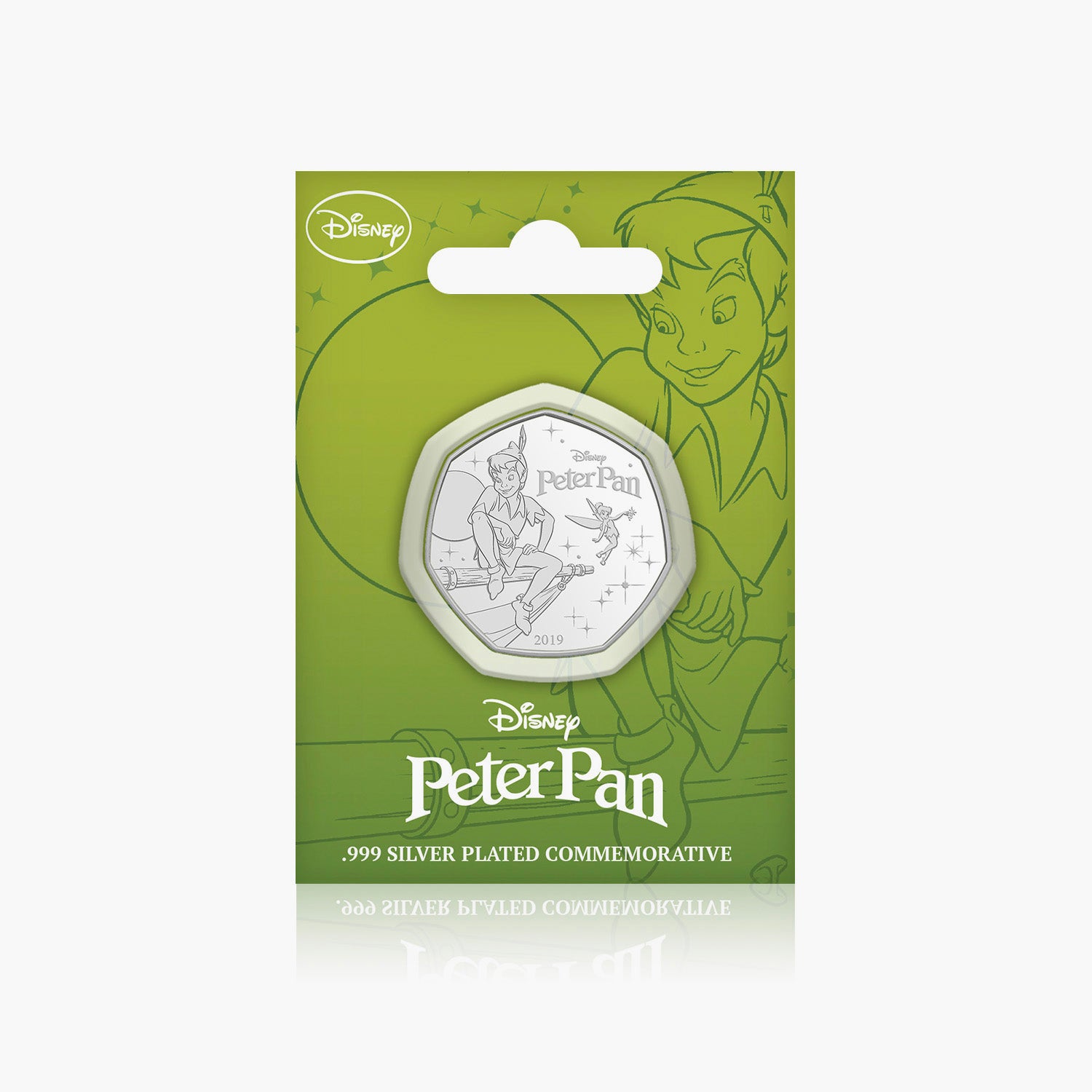 Commémorative de Peter Pan - Plaqué argent