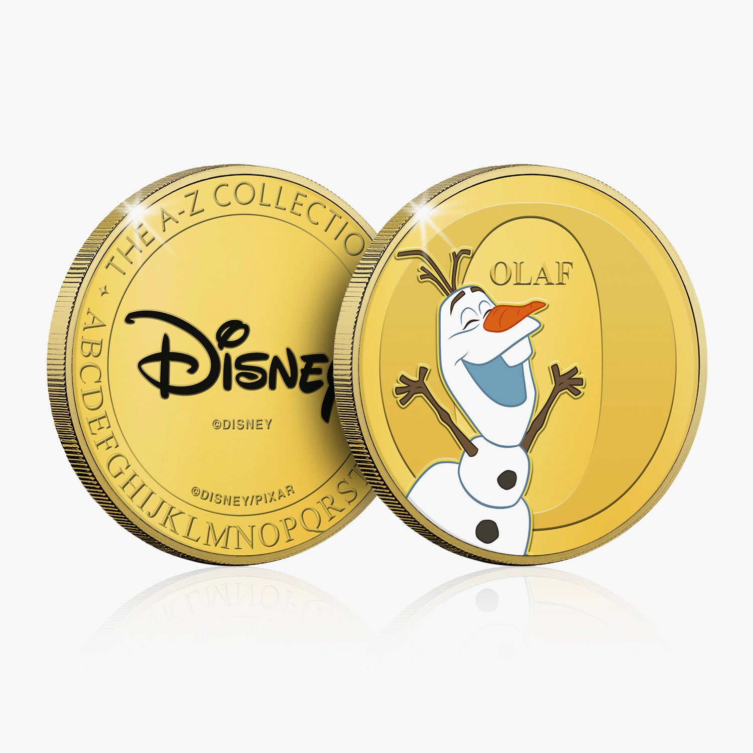 O Is For Olaf Gold-Plated Full Colour Comm